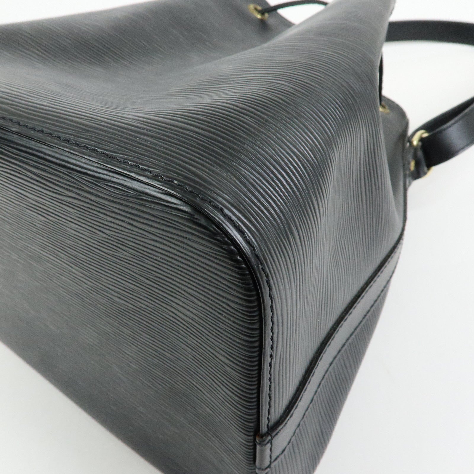 Louis Vuitton Epi Leather Petit Noe Shoulder Bag Noir Black M44102