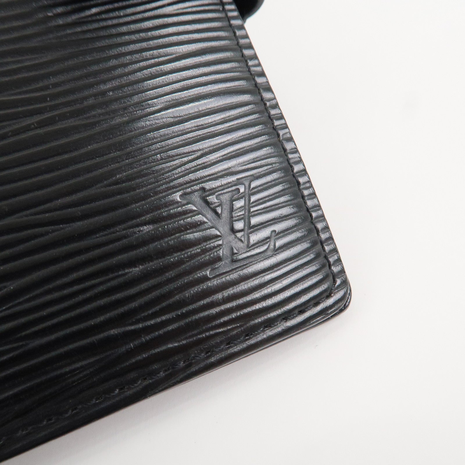 Louis Vuitton Epi Agenda PM Planner Cover Noir R20052