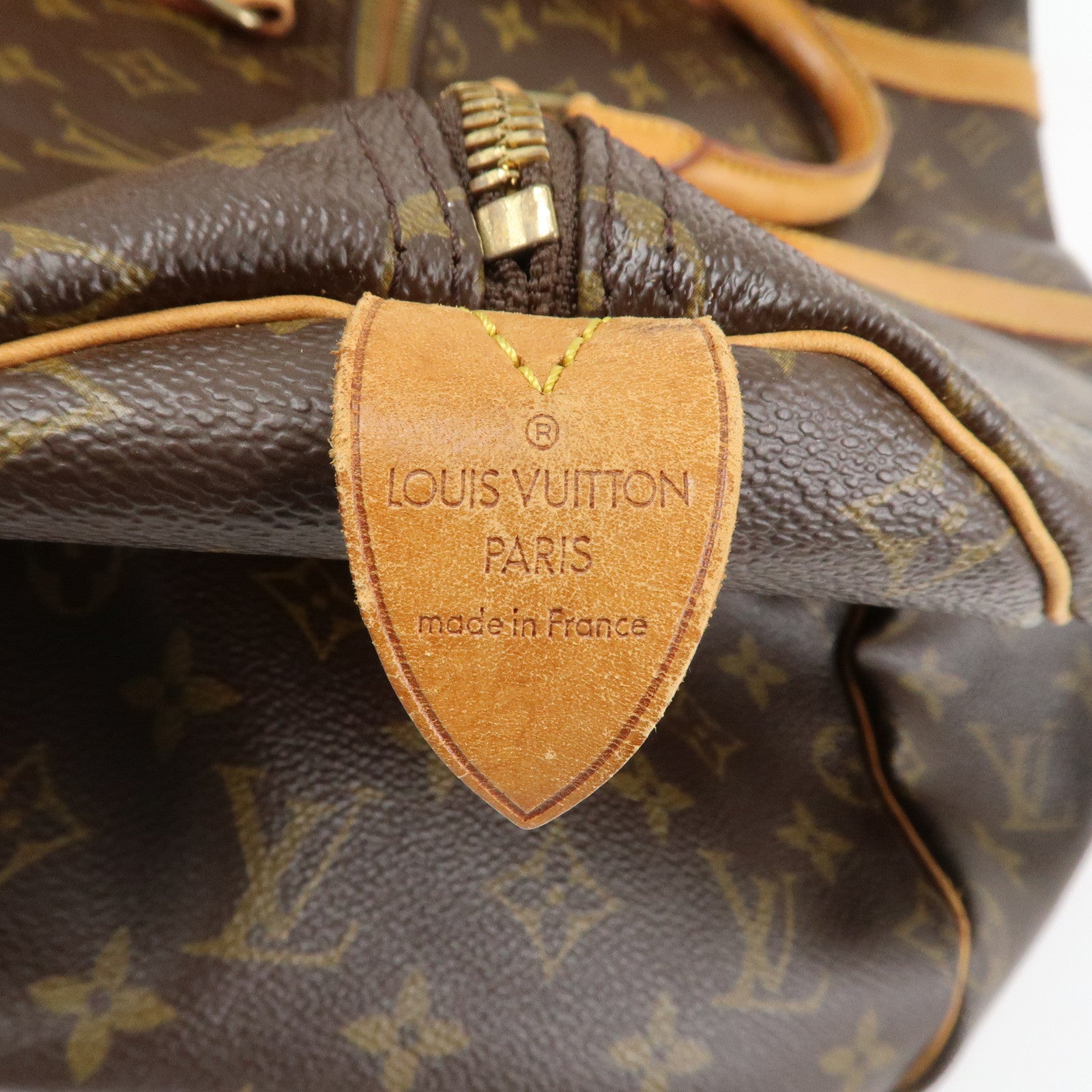 Louis Vuitton Monogram Keep All 55 Boston Bag Brown M41424