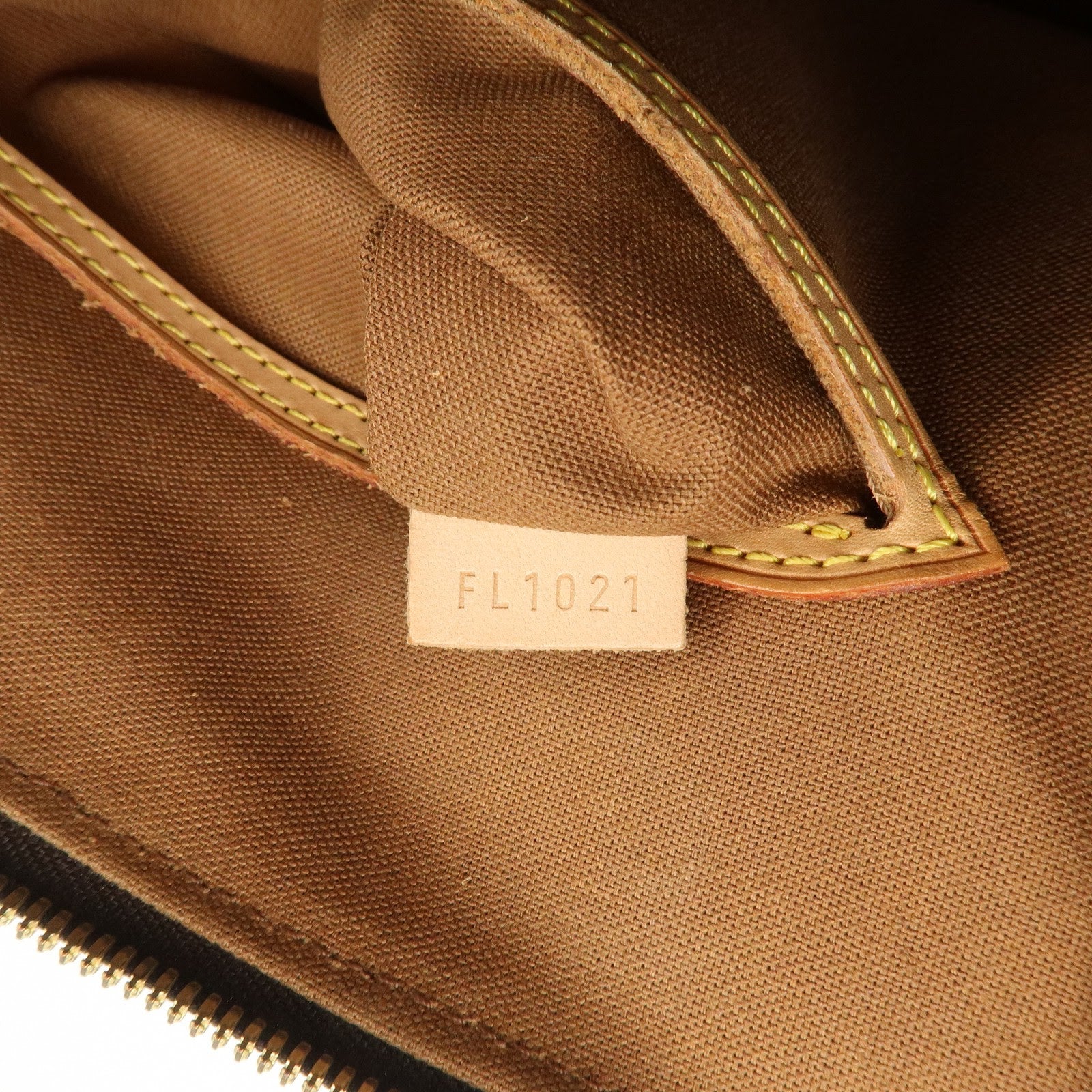 Louis Vuitton Monogram Alma PM Hand Bag Brown M51130 Used