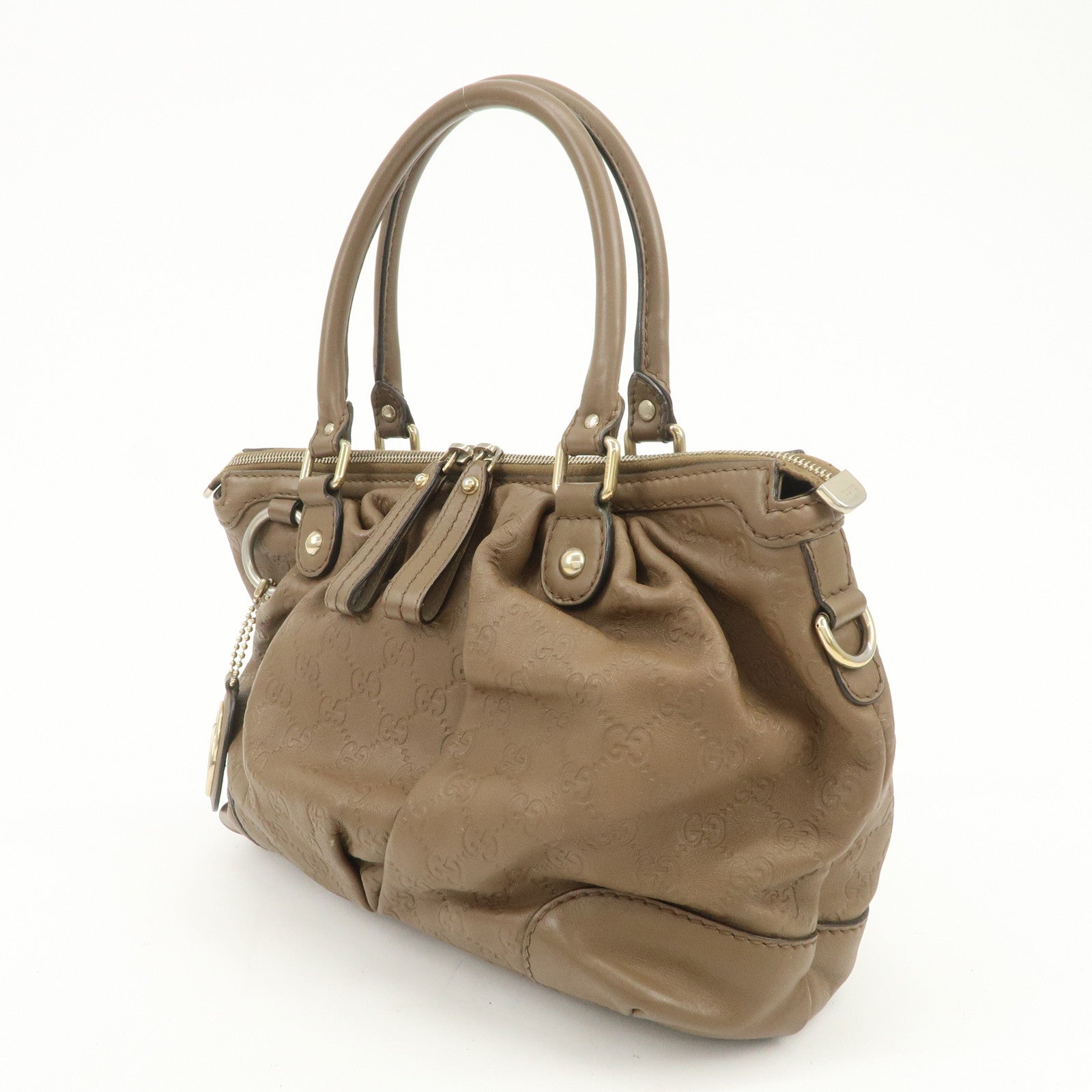 GUCCI Sukey Interlocking G Guccissima 2Way Shoulder Bag 247902