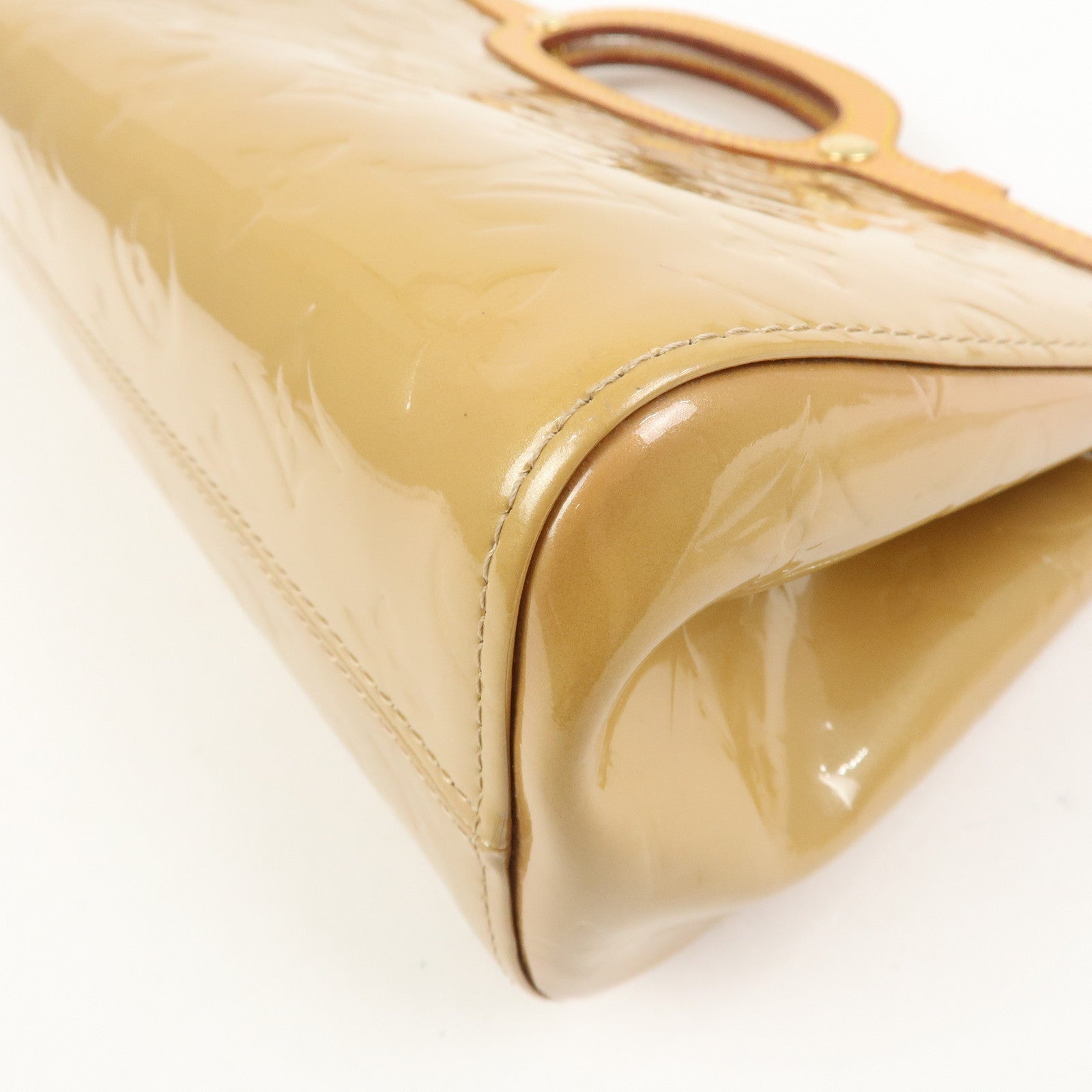 Louis Vuitton Monogram Vernis Roxbury Drive Bag Rose M91391