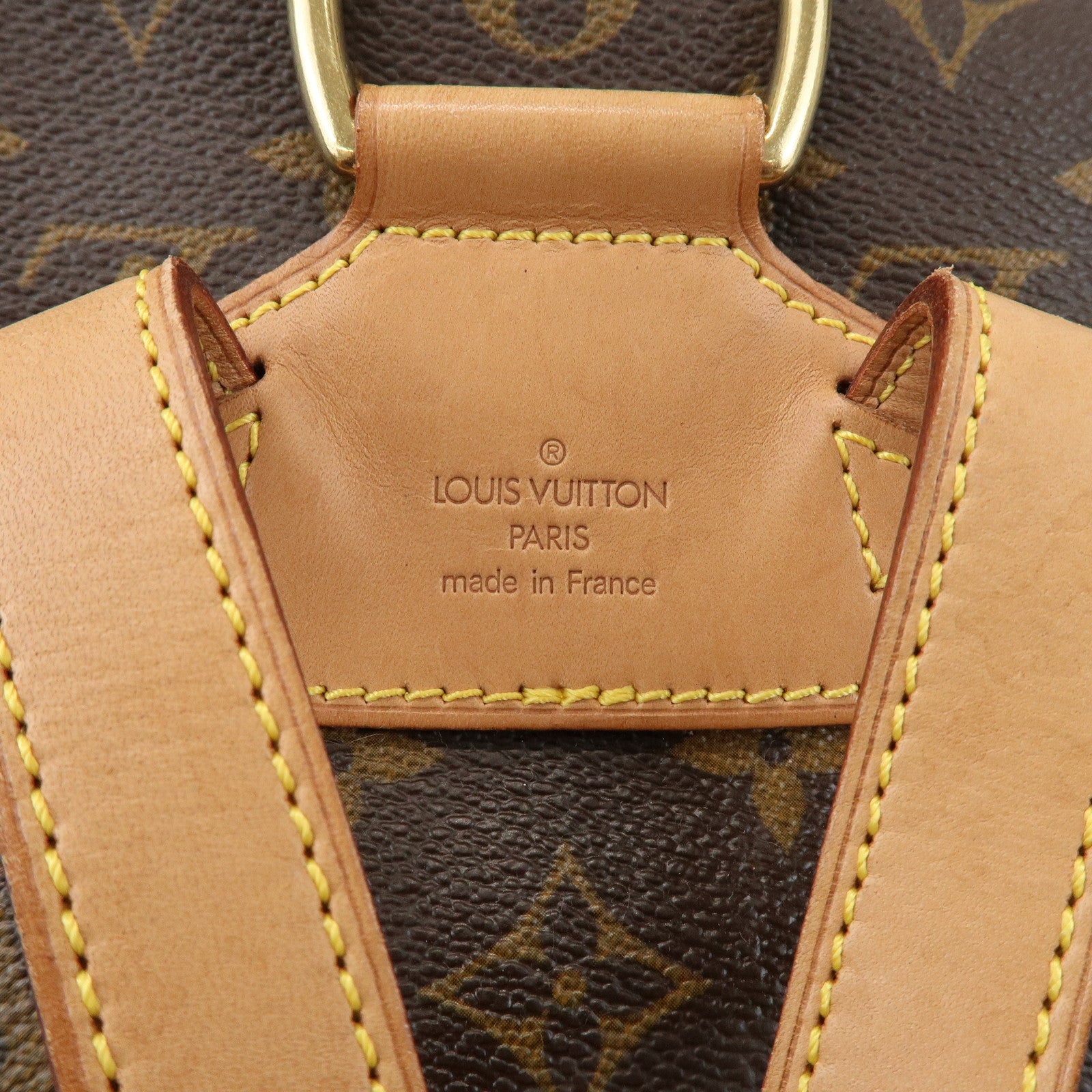 Louis Vuitton Monogram Montsouris MM Backpack Brown M51136