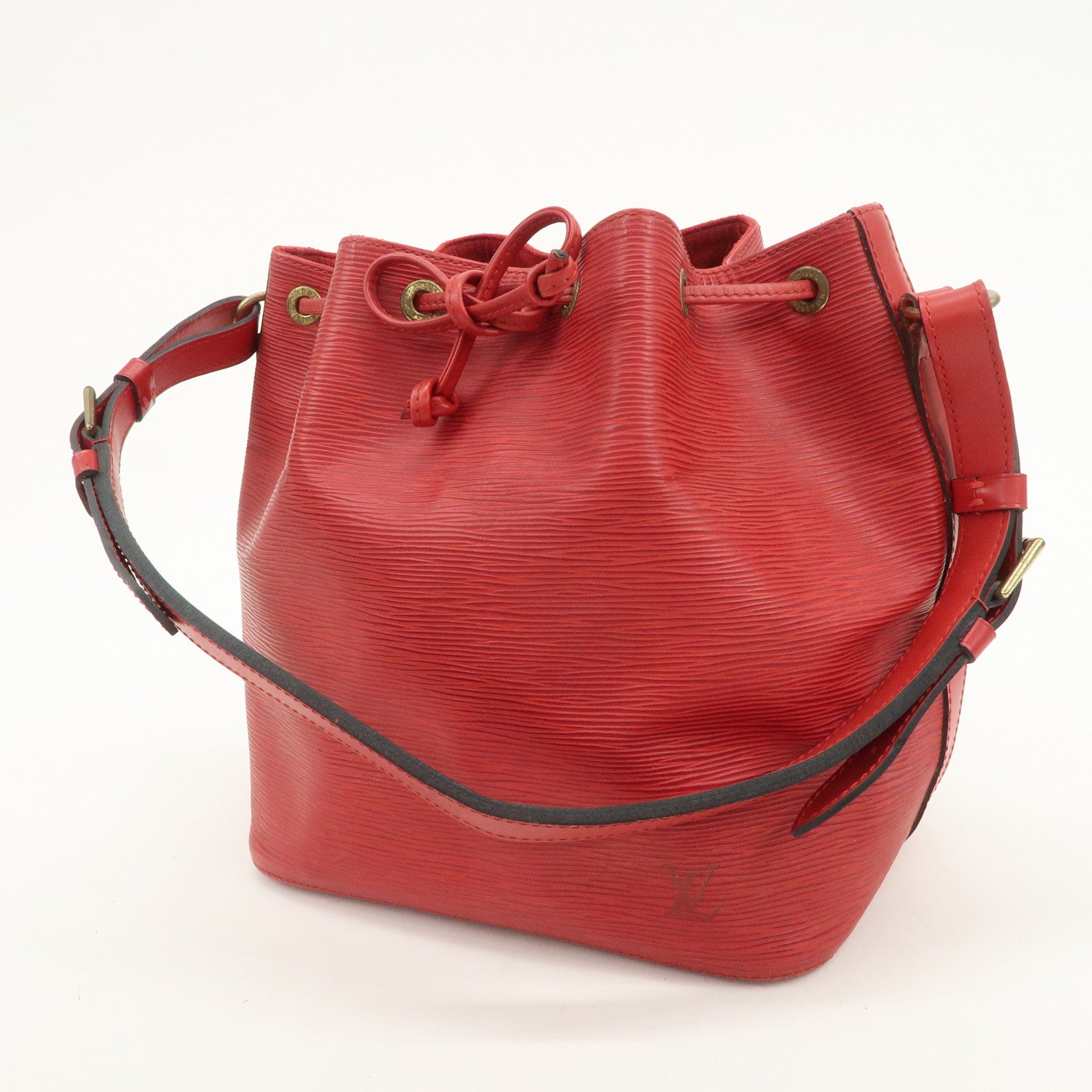 Louis Vuitton Epi Petit Noe Shoulder Bag Castilian Red M44107