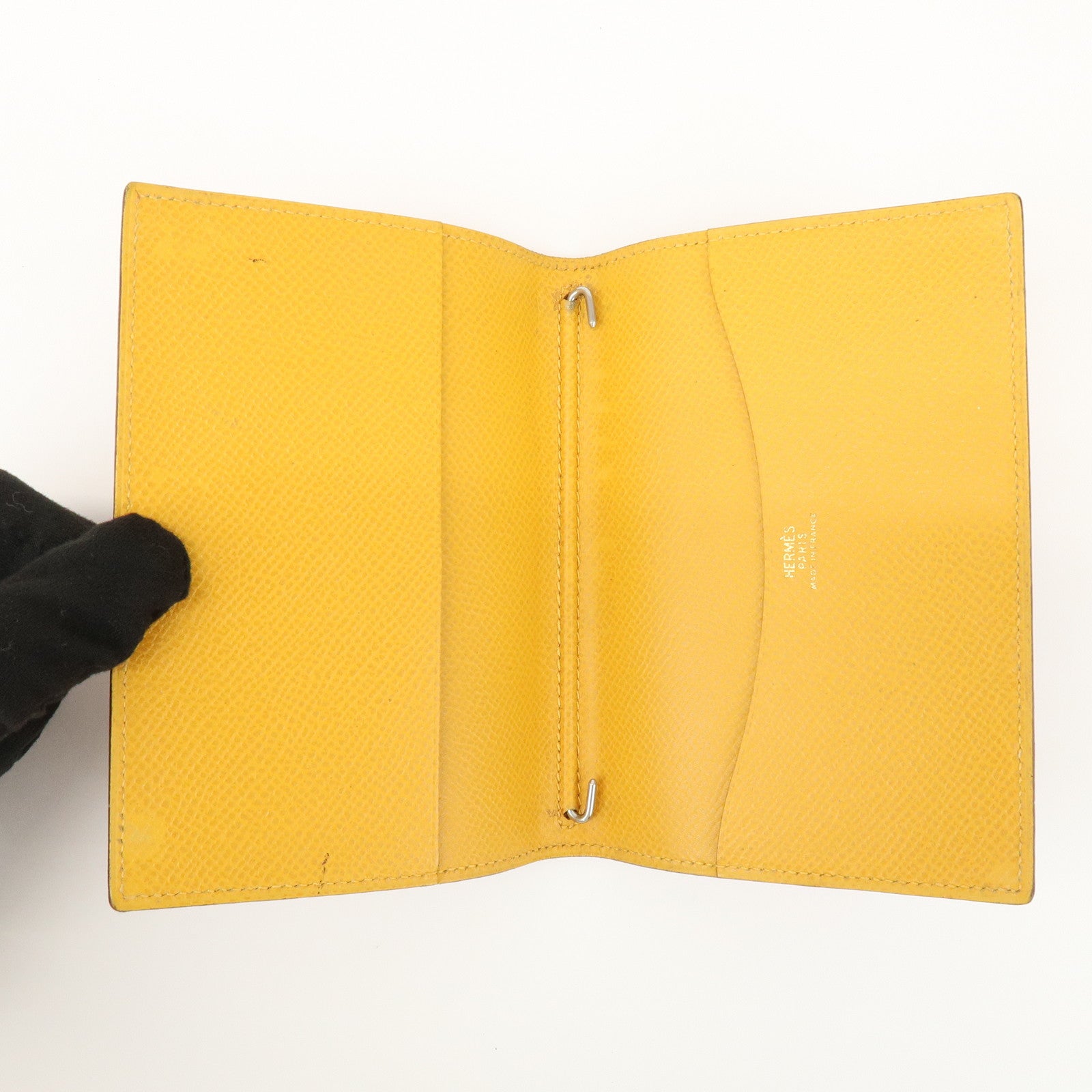 HERMES Logo Veau Epsom Leather Agenda PM Planner Cover A Stamped