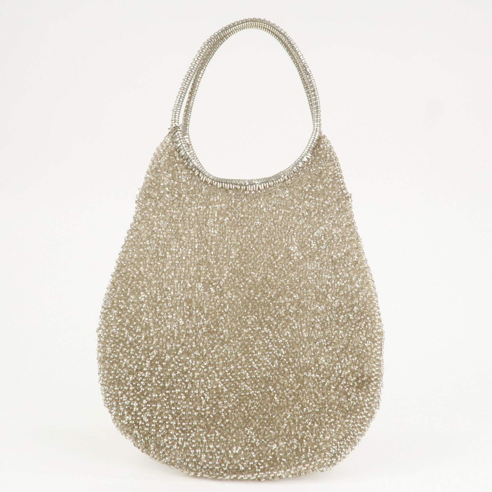 ANTEPRIMA PVC Hand Bag Shoulder Bag Clear Champagne Gold