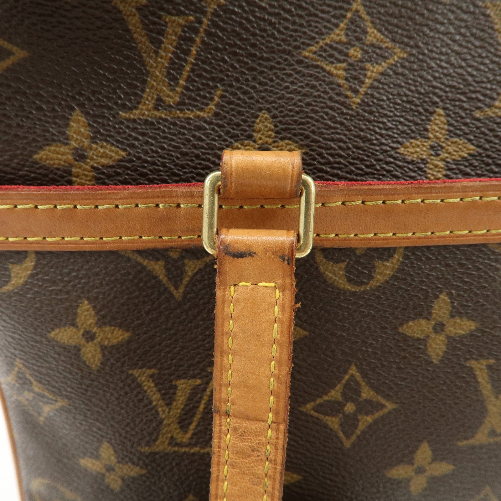 Louis Vuitton Monogram Coussin GM Hand Bag Shoulder Bag Brown M51141 Used