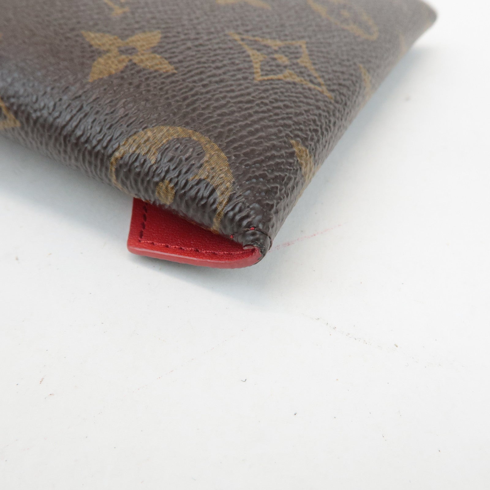 Louis Vuitton Monogram Pochette Kirigami Medium Size Pouch Brown M62034 Used