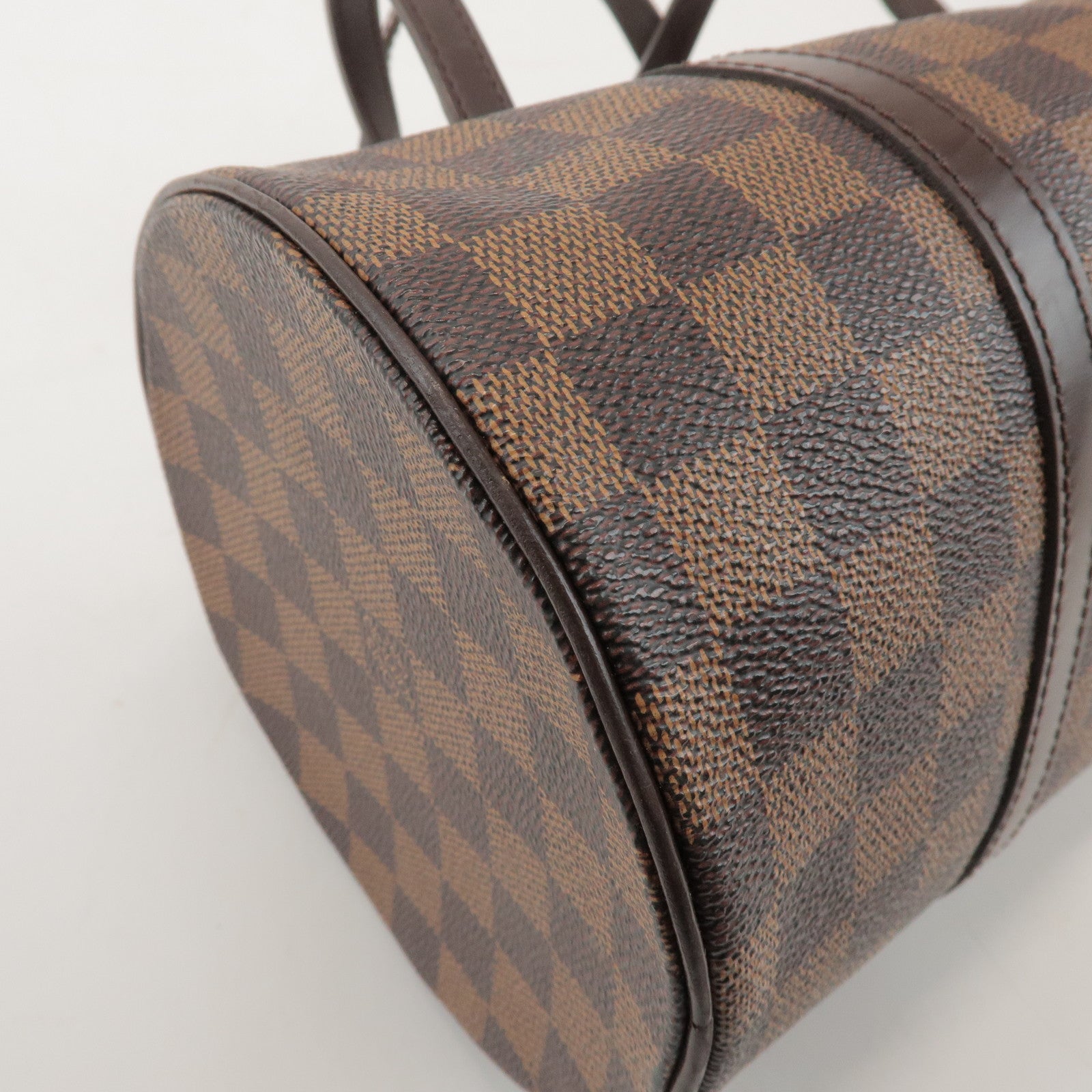 Louis Vuitton Damier Ebene Papillon 30 Hand Bag Brown N51303