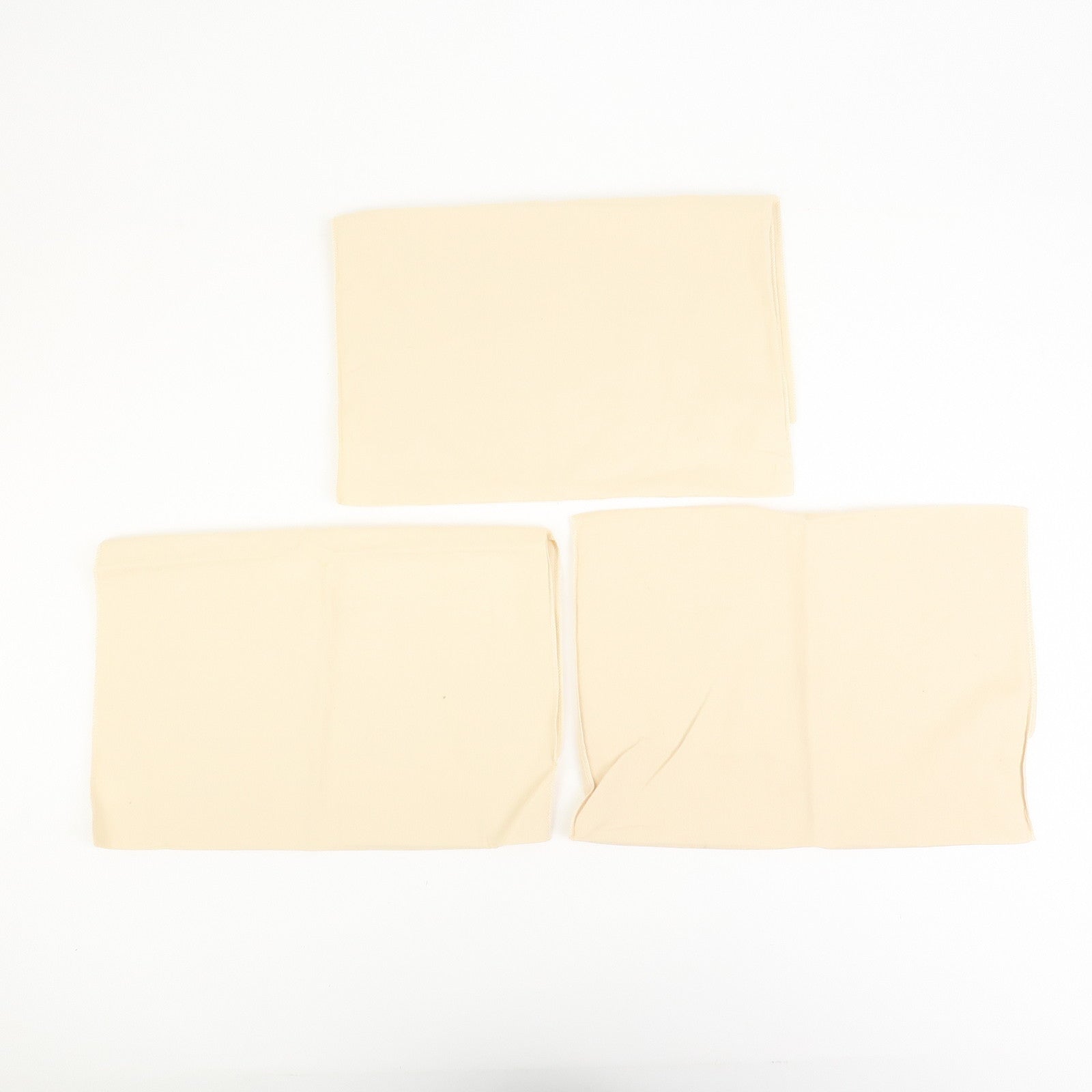 Louis Vuitton Set of 17 Dust Bag Storage Bag Flap Drawstring Beige