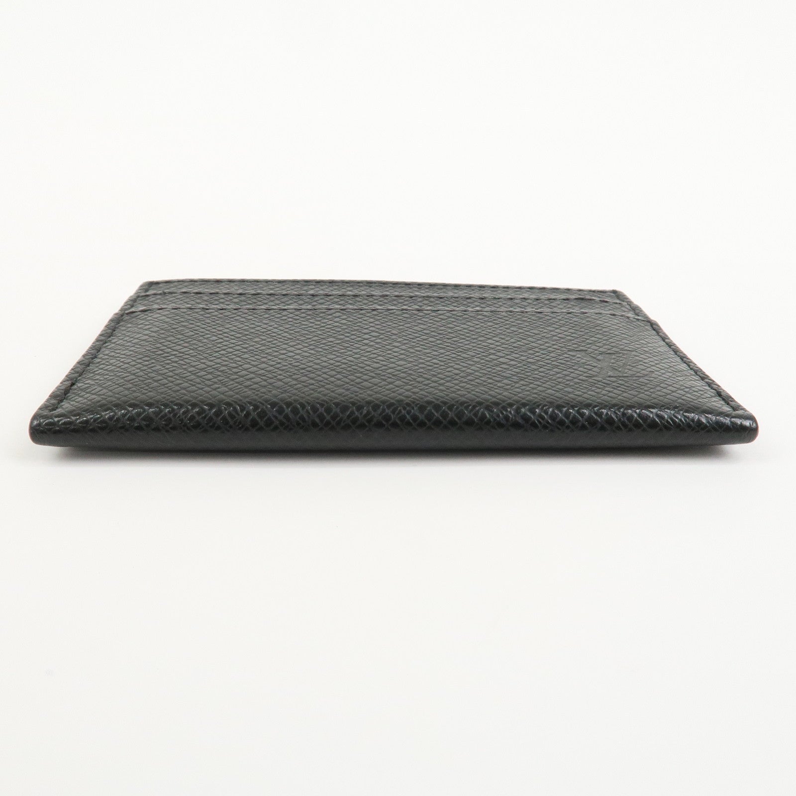 Louis Vuitton Taiga Porte Cartes Double Card Case Ardoise M32730