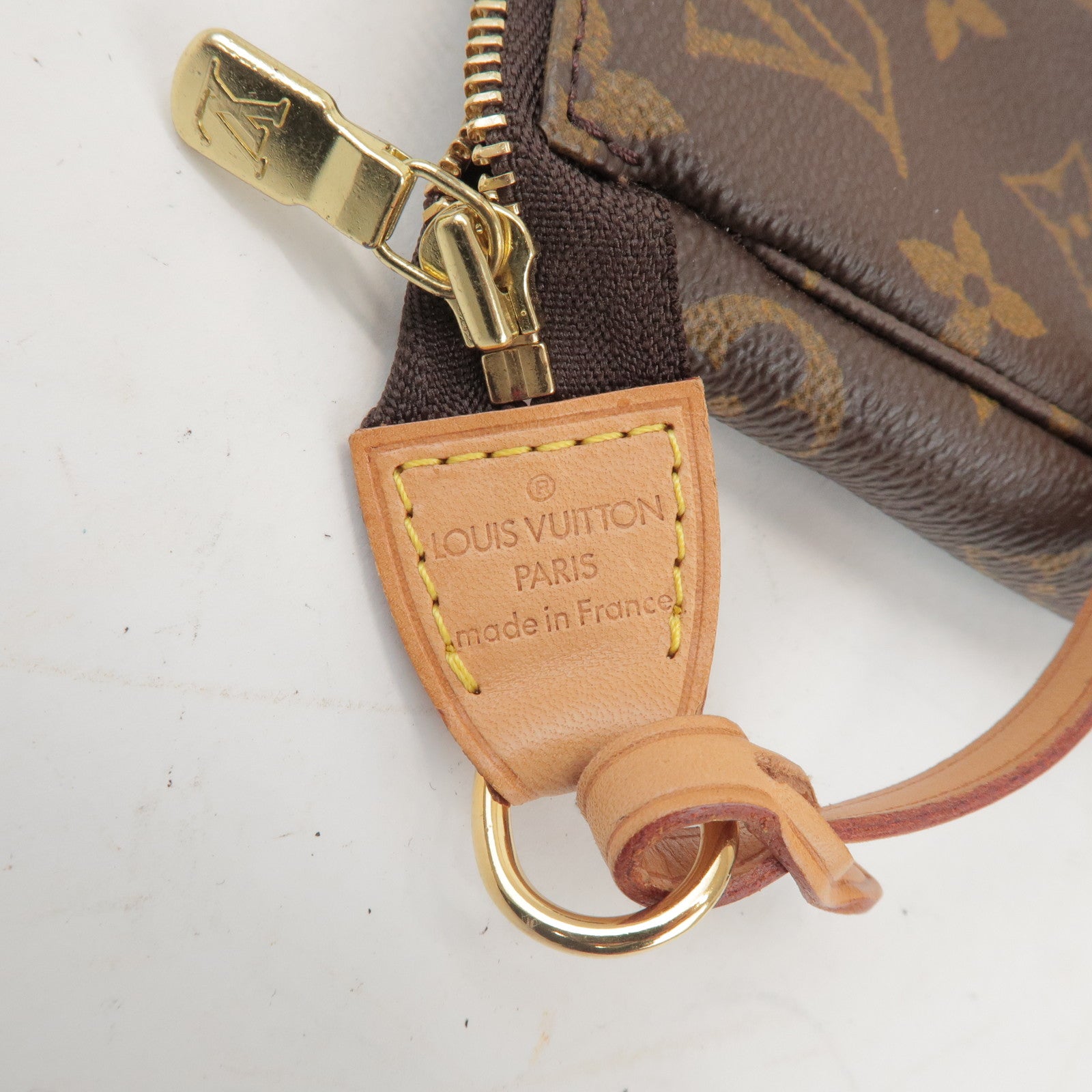 Louis Vuitton Monogram Pochette Accessoires Pouch Hand Bag M51980