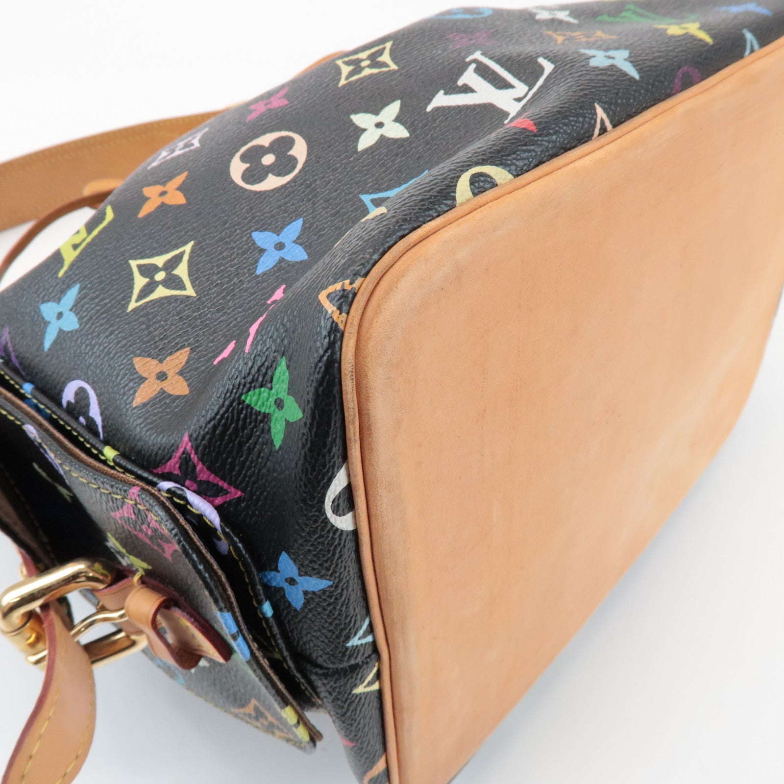 Louis Vuitton Monogram Multicolor Petit Noe Bag Noir M42230