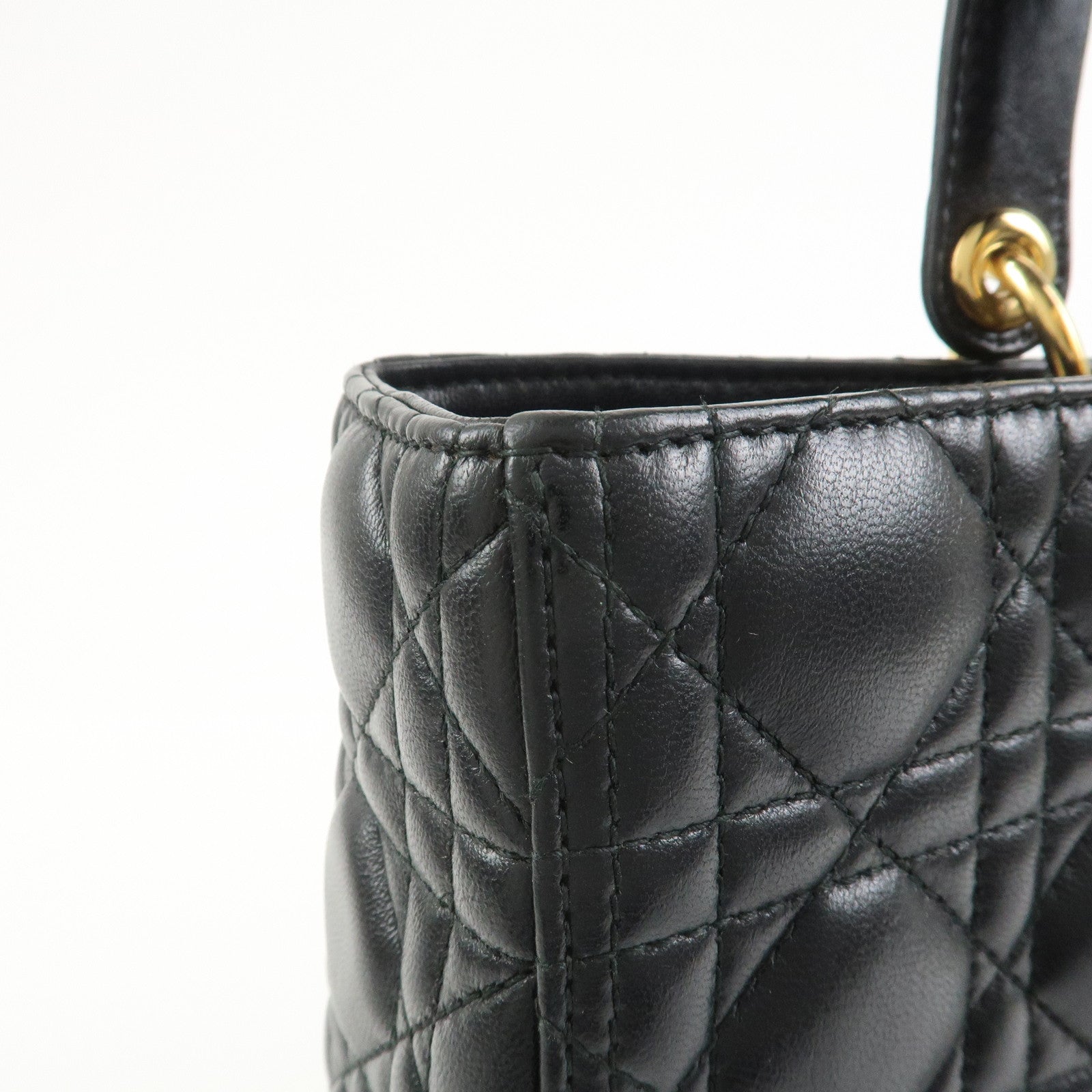 Christian Dior Cannage Lady Dior 2Way Hand Shoulder Bag CAL44560