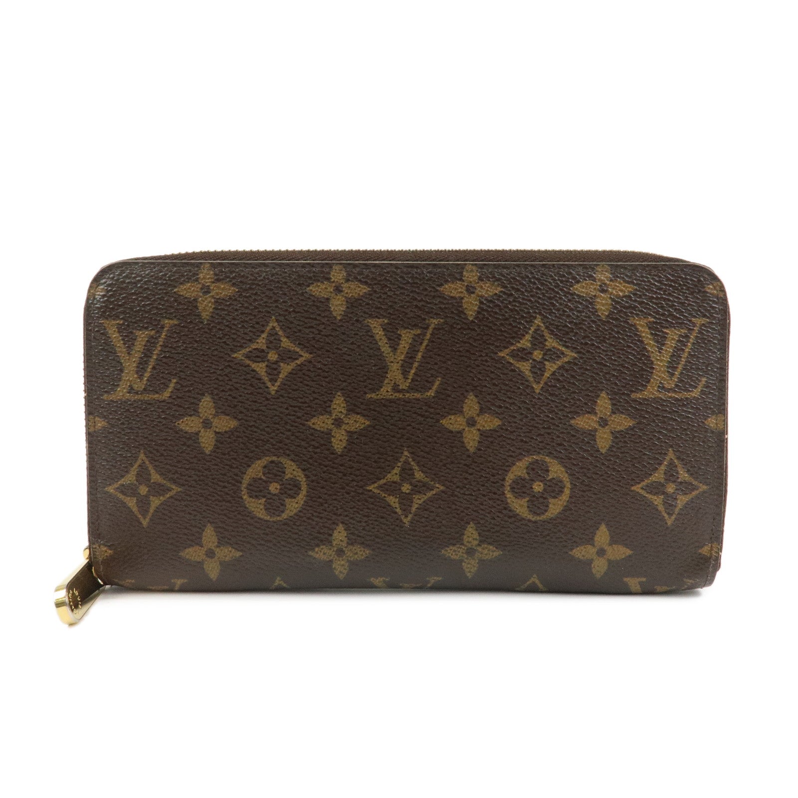Louis Vuitton Monogram Canvas Zippy Long Wallet Brown M60017