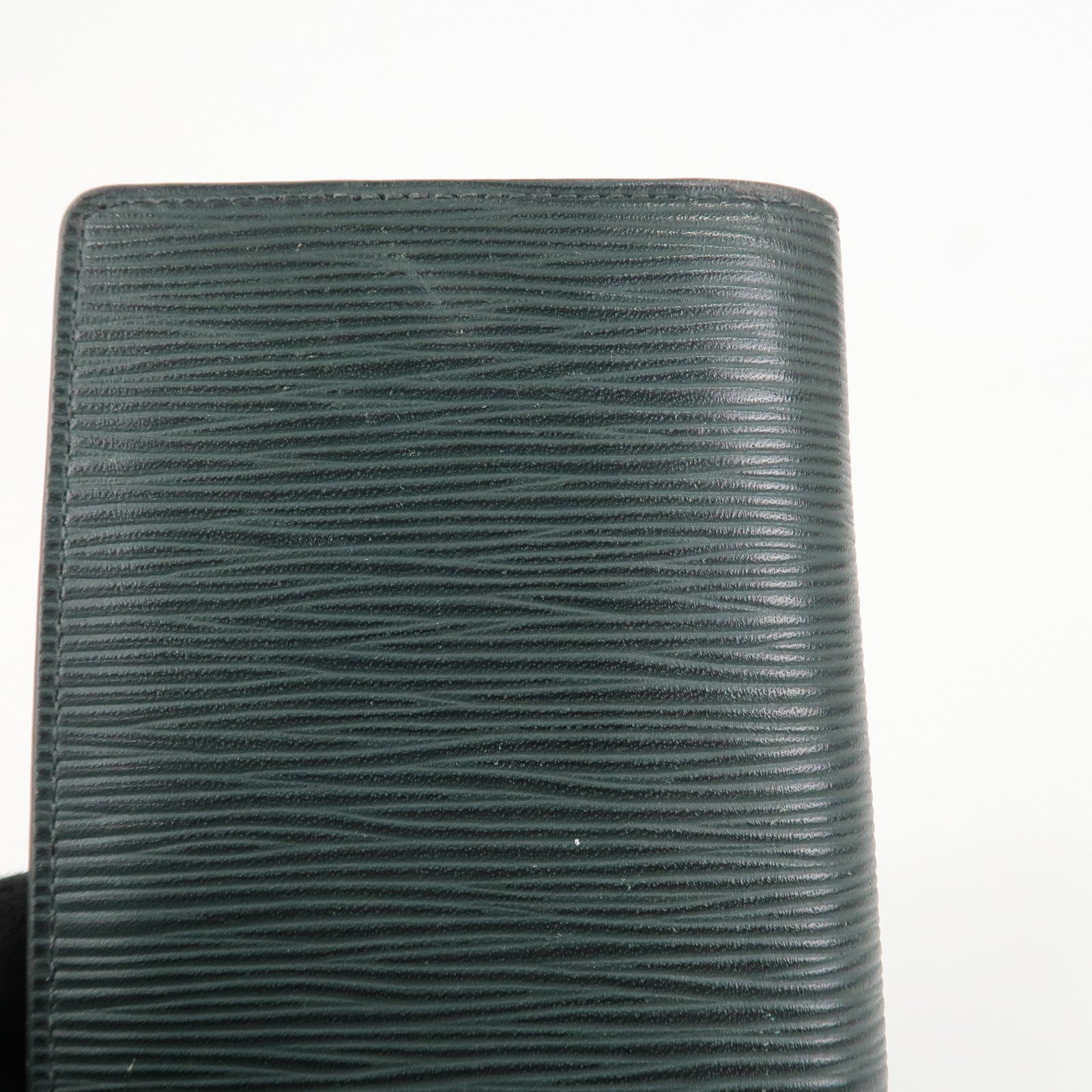 Louis Vuitton Epi Leather Long Wallet Dark Green Used