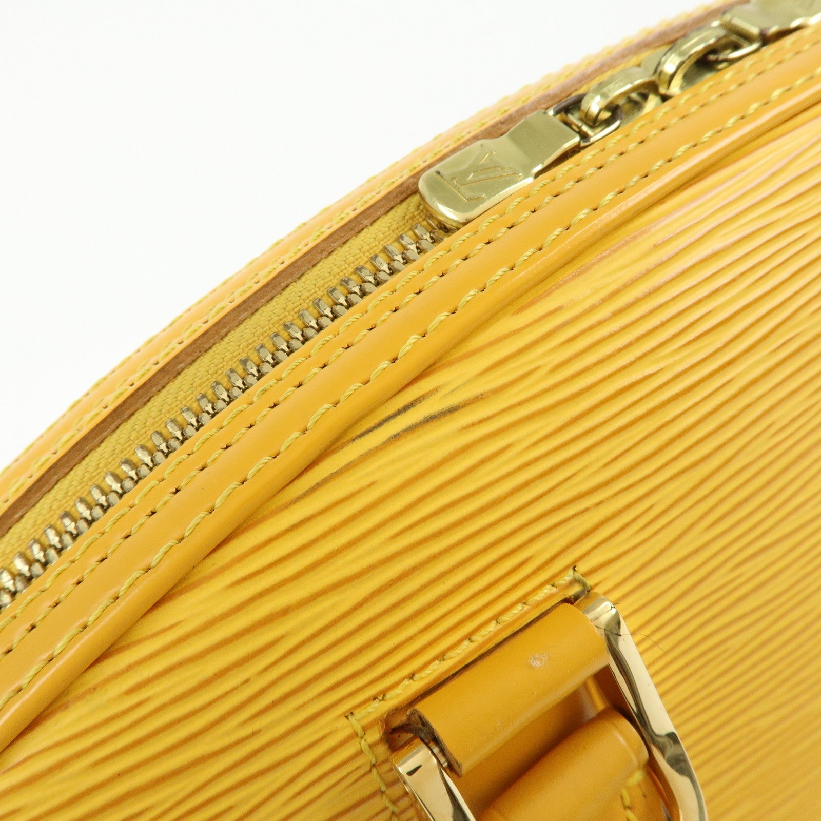 Louis Vuitton Epi Jasmine Boston Hand Bag Tassilli Yellow M52089
