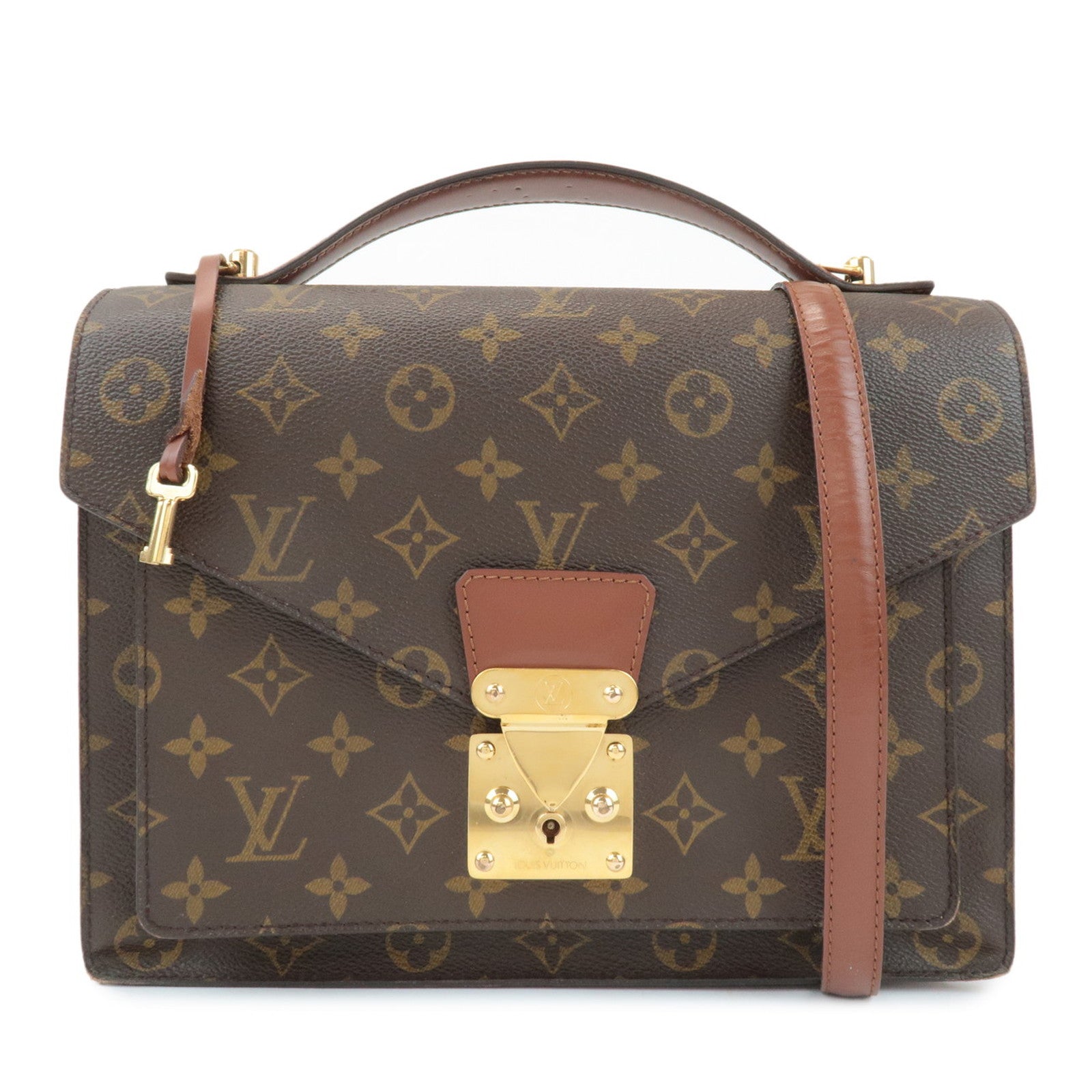 Louis Vuitton Monogram Monceau 28 2Way Bag Brief Case M51185