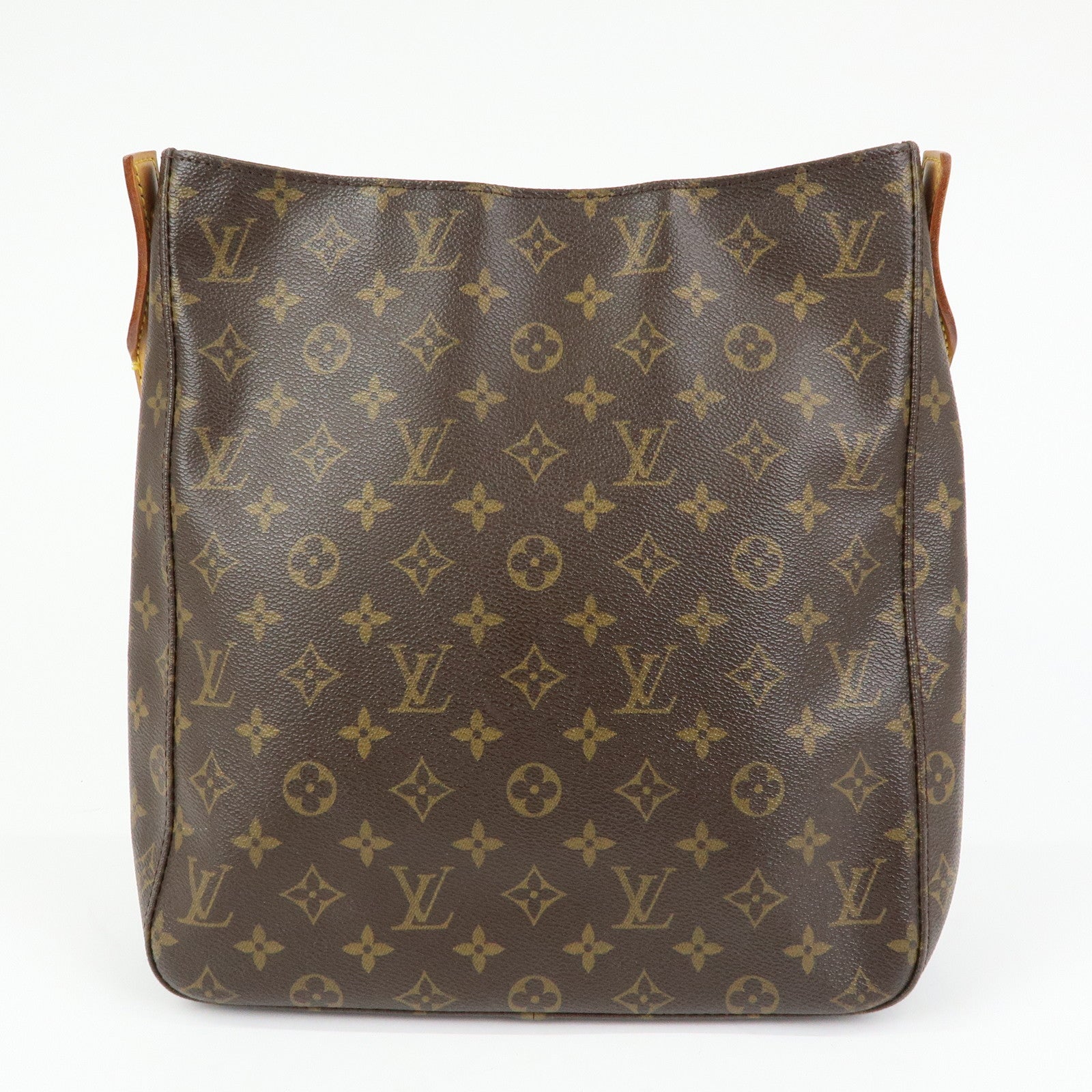 Louis Vuitton Monogram Looping GM Shoulder Bag Brown M51145