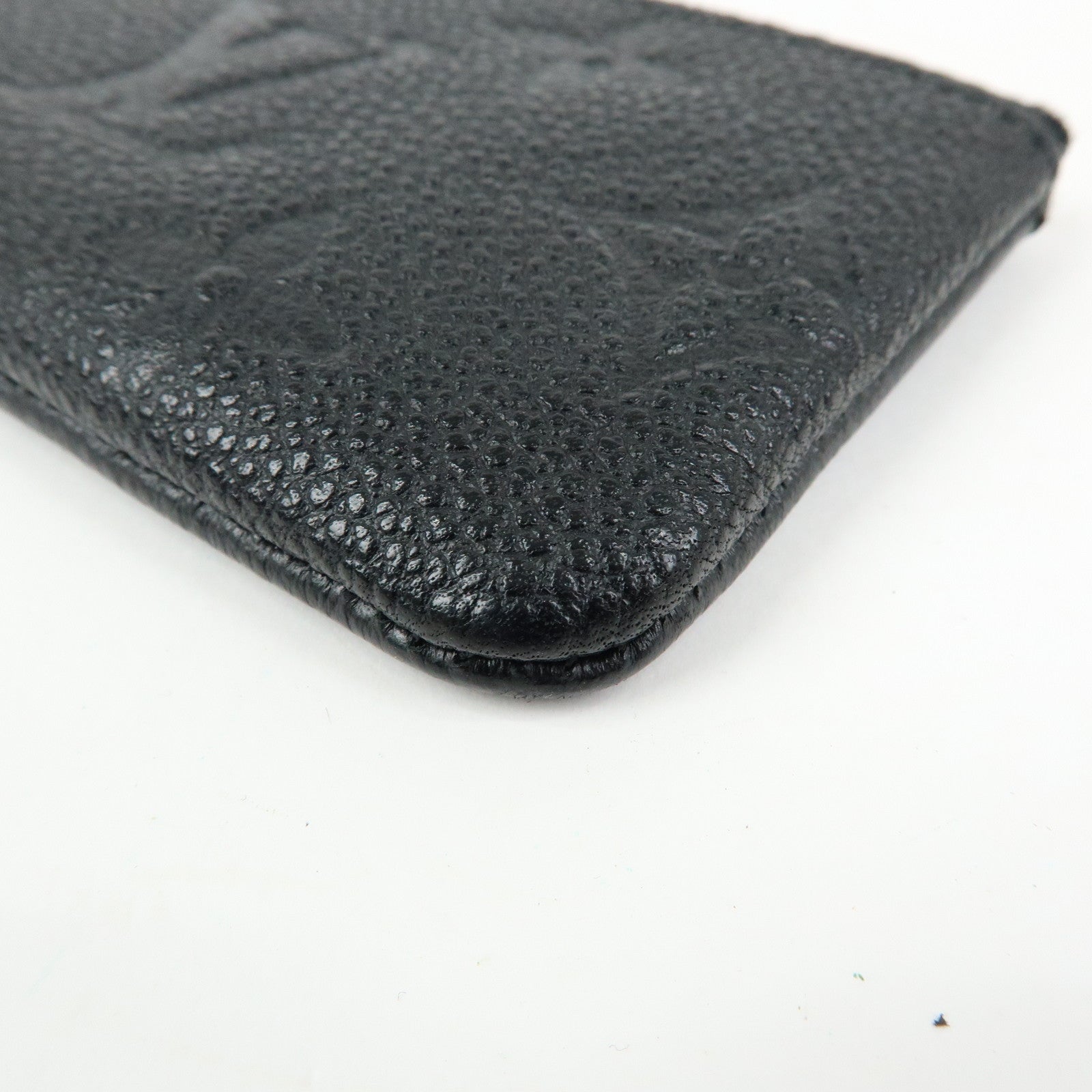 Louis Vuitton Monogram Empreinte Pochette Cles Key Case Noir M80879