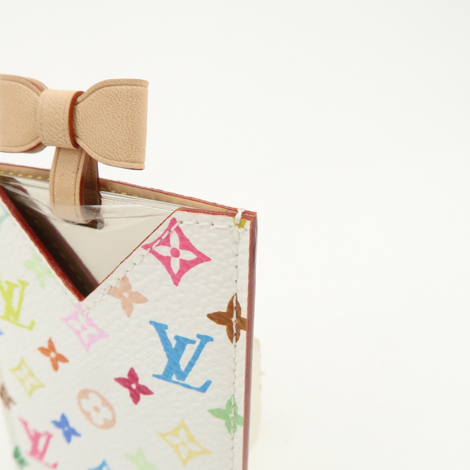 Louis Vuitton Monogram Etui Miroir Multicolor Blanc M92651