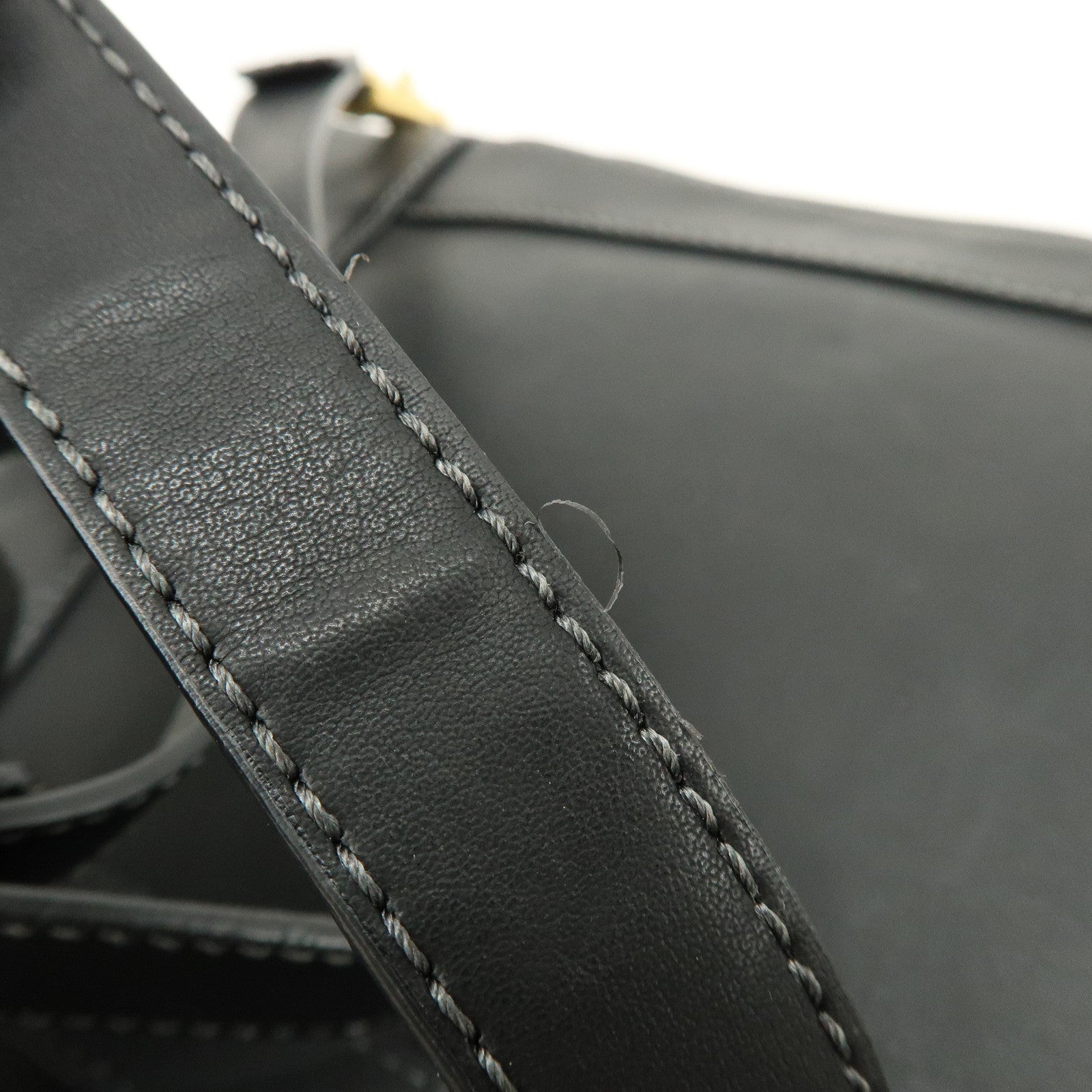 Chloe Eden Leather Tassel Shoulder Bag Crossbody Bag Black