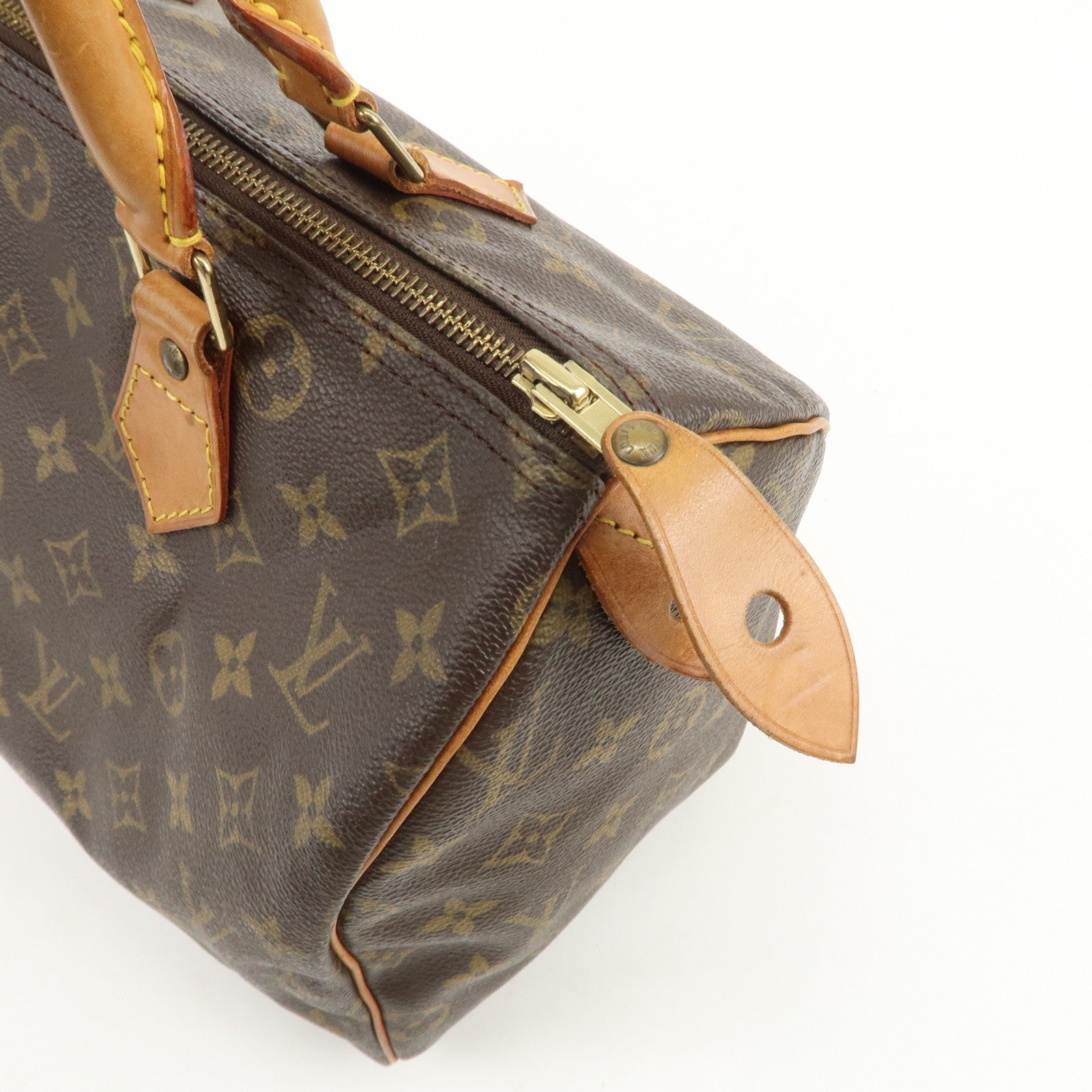 Louis Vuitton Monogram Speedy 30 Boston Bag Hand Bag Brown M41526