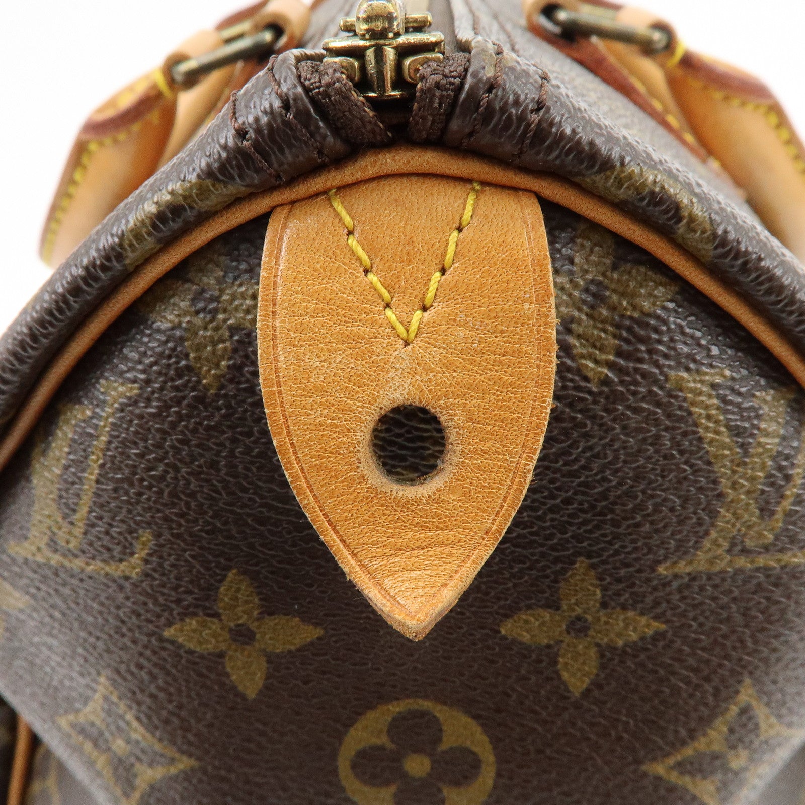 Louis Vuitton Monogram Speedy 30 Boston Bag Hand Bag Brown M41526