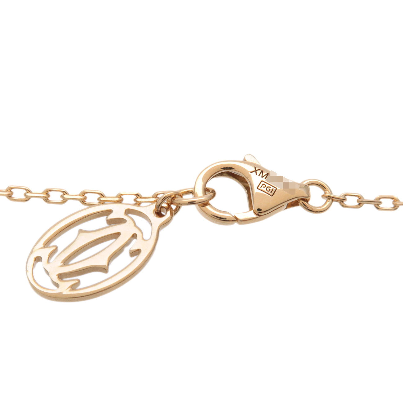 Cartier d'amour Necklace SM 1P Diamond 0.09ct K18YG Yellow Gold