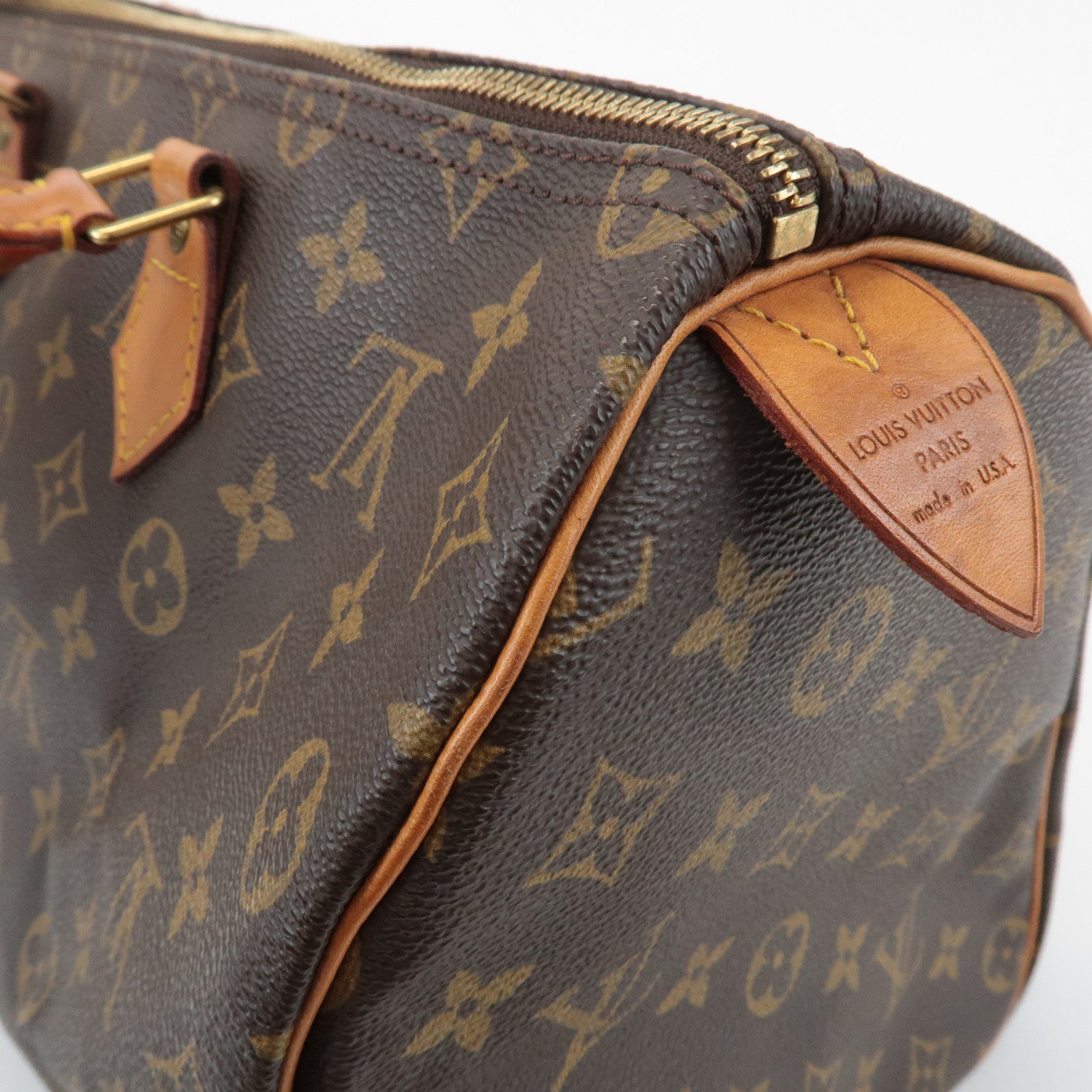 Louis Vuitton Monogram Speedy 35 Boston Bag Hand Bag M41524