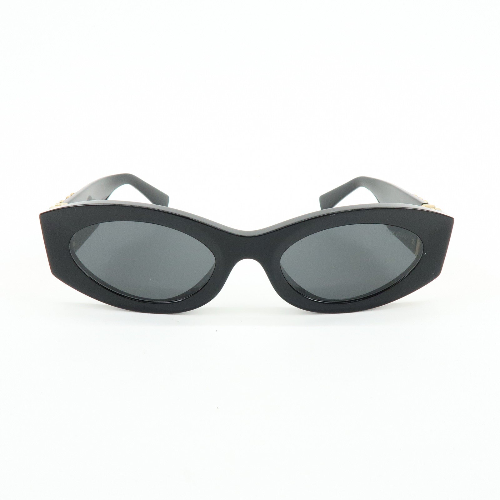 MIU MIU Logo Plastic Sunglasses Black SMU 11W 54□211AB-5S0 135 3N