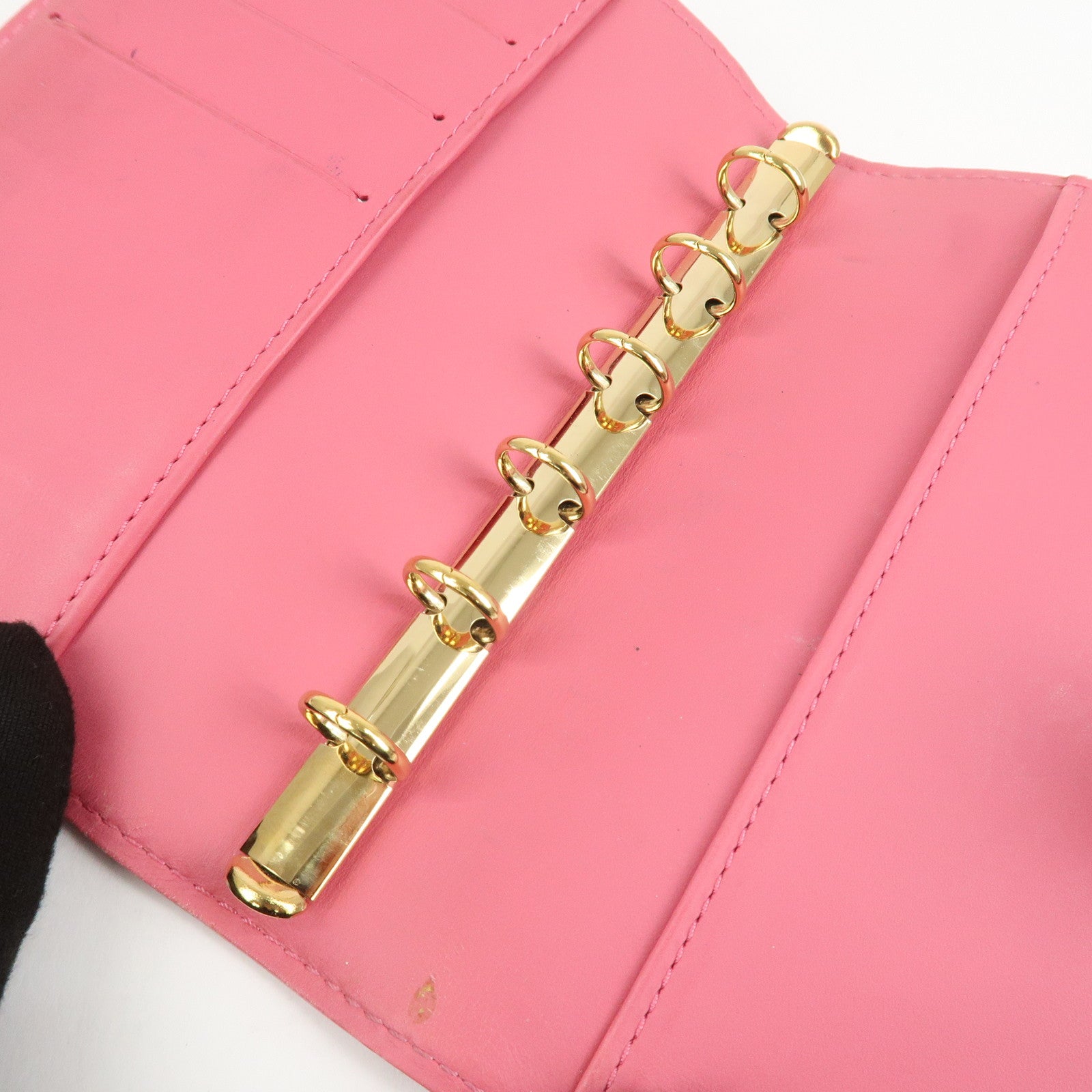 Louis Vuitton Monogram Vernis Agenda PM Planner Cover R2101F