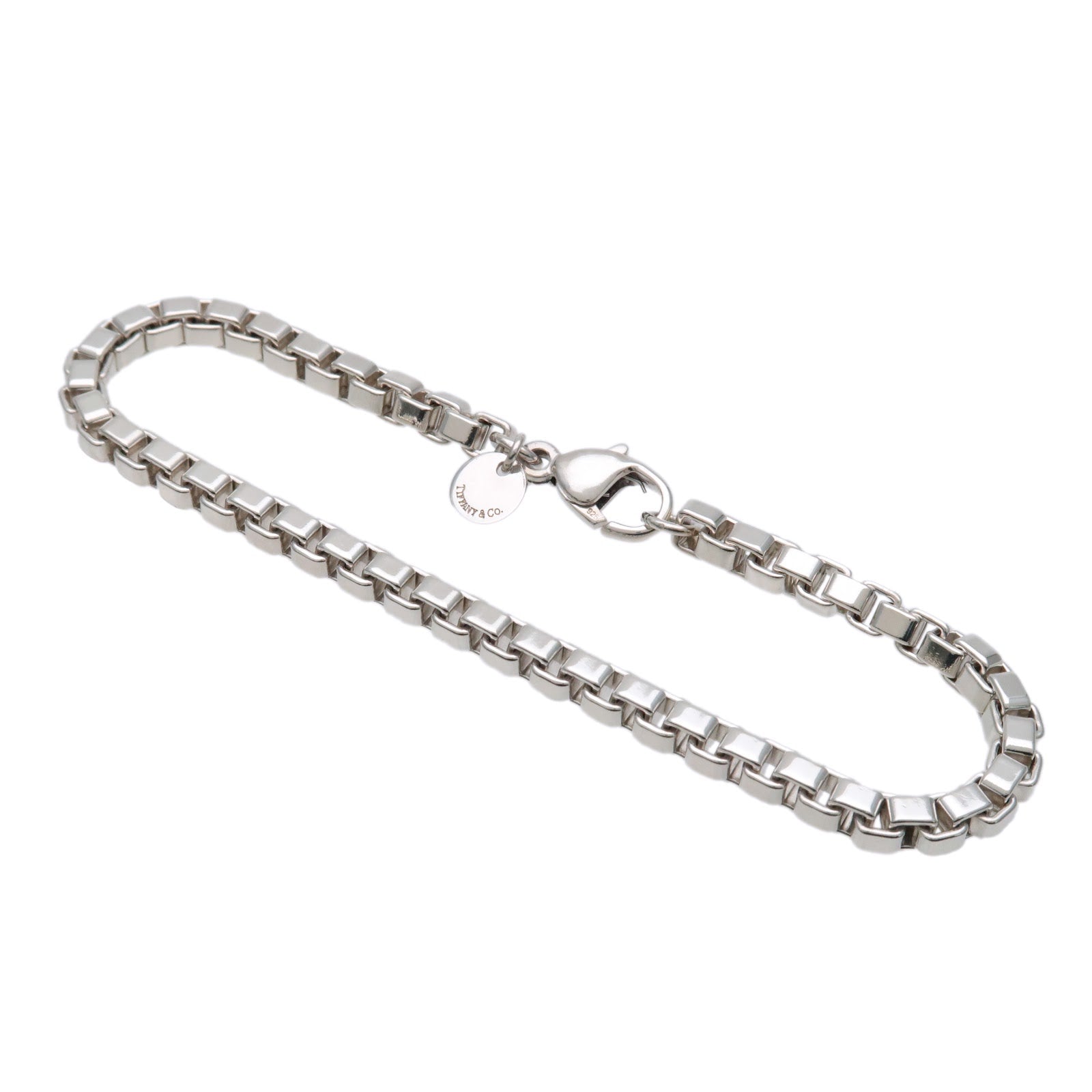 Tiffany&Co. Venetian Link Bracelet SV925 Silver