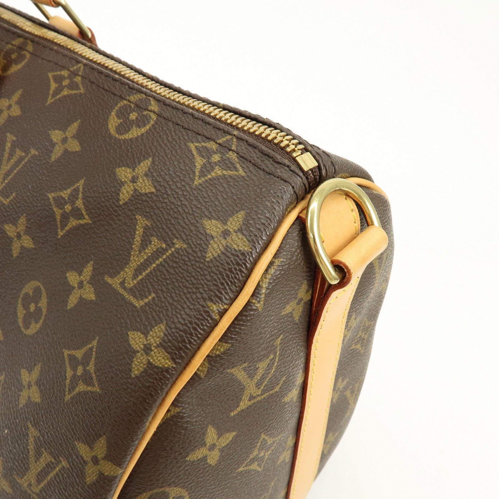 Louis Vuitton Monogram Keep All Bandouliere 45 Boston Bag M41418
