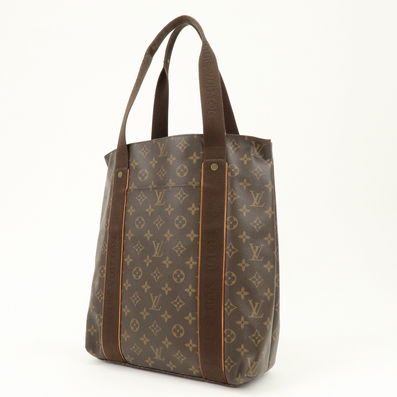 Louis Vuitton Monogram Cabas Beaubourg Tote Bag Brown M53013