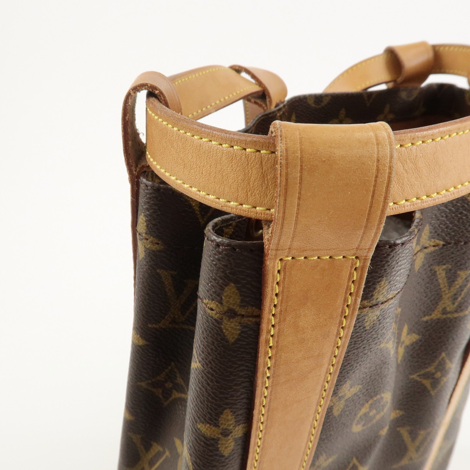 Louis Vuitton Monogram Randonnee PM Laundry Bag Brown M42243 Used