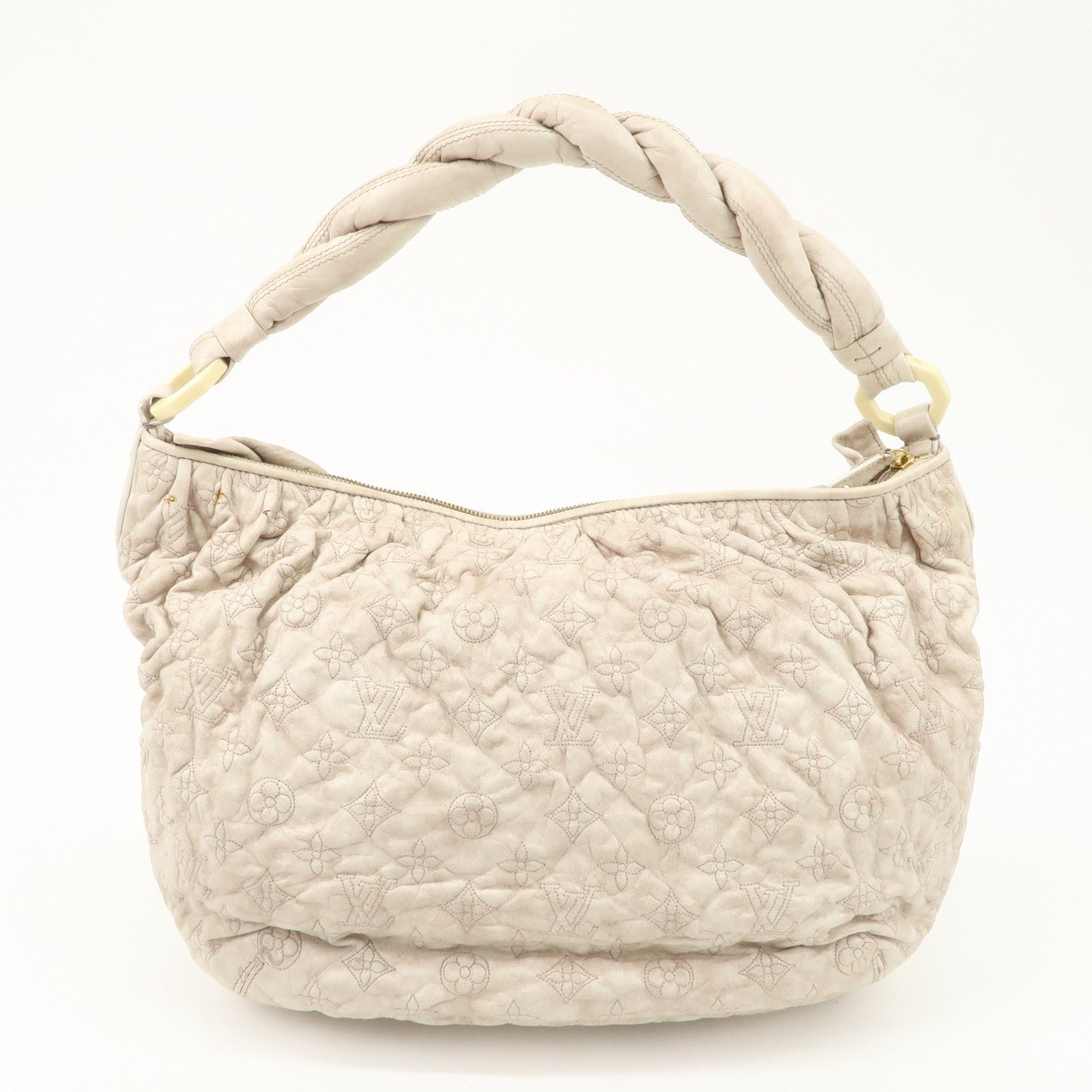 Louis Vuitton Leather Monogram O Lamp Nimbs GM Shoulder Bag M95423 Used