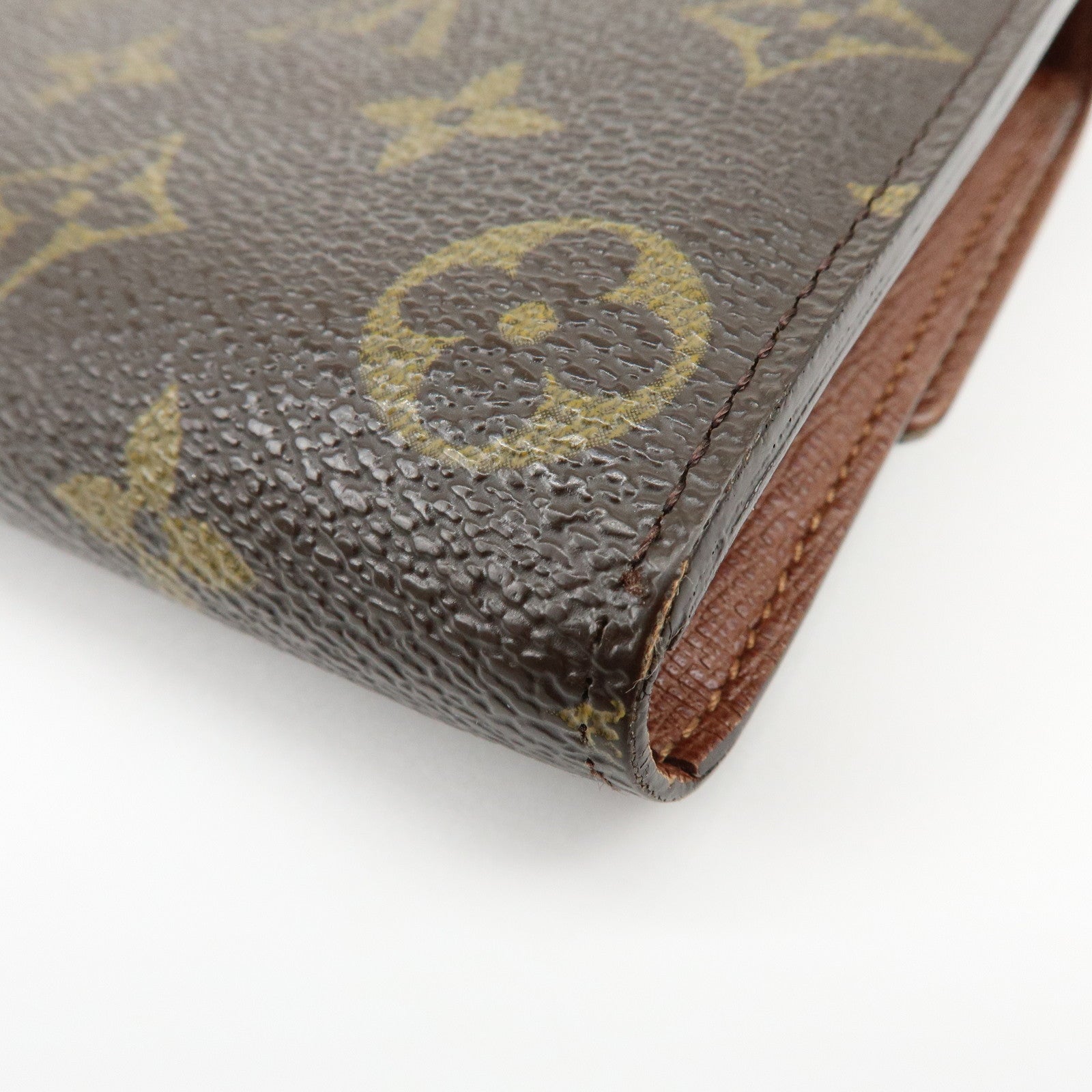 Louis Vuitton Monogram Portefeuille Sarah Long Wallet Brown M61734