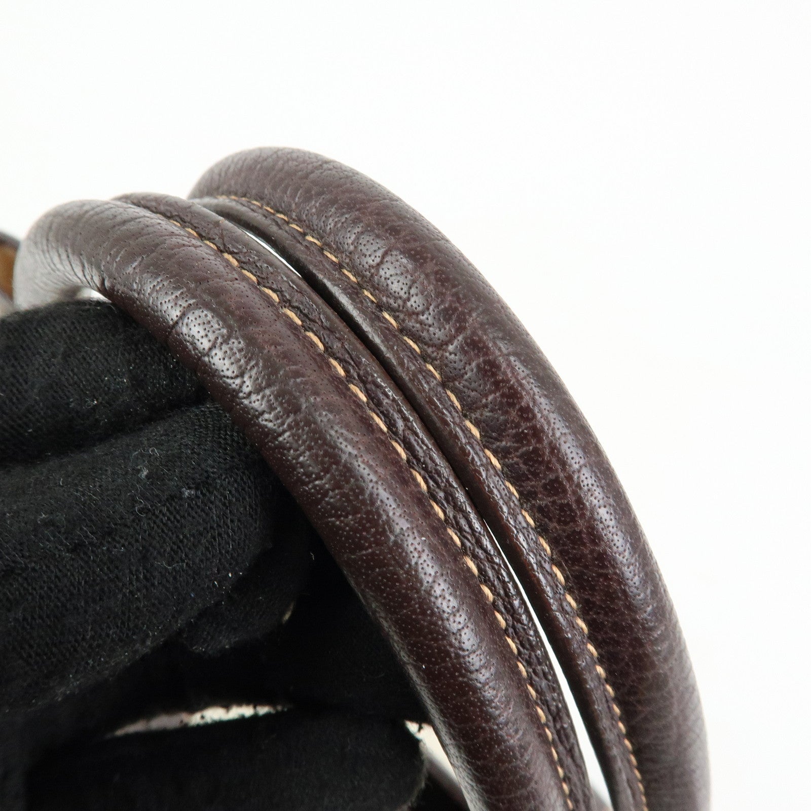 HERMES Toile Ash Canvas Negonda Garden Party PM Tote Bag □H Stamped