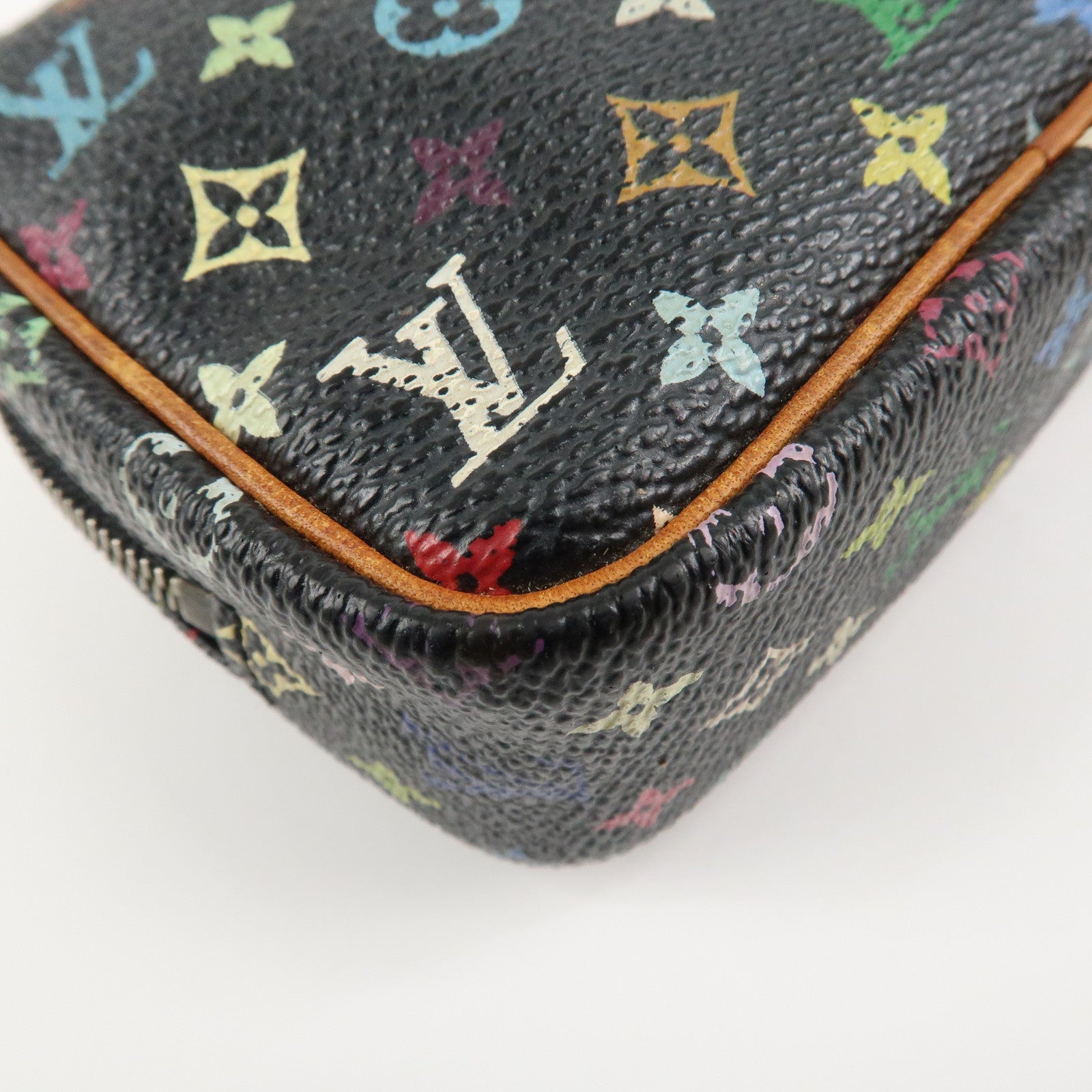 Louis Vuitton Monogram Multicolor Trousse Wapity Camera Pouch M58034 Used
