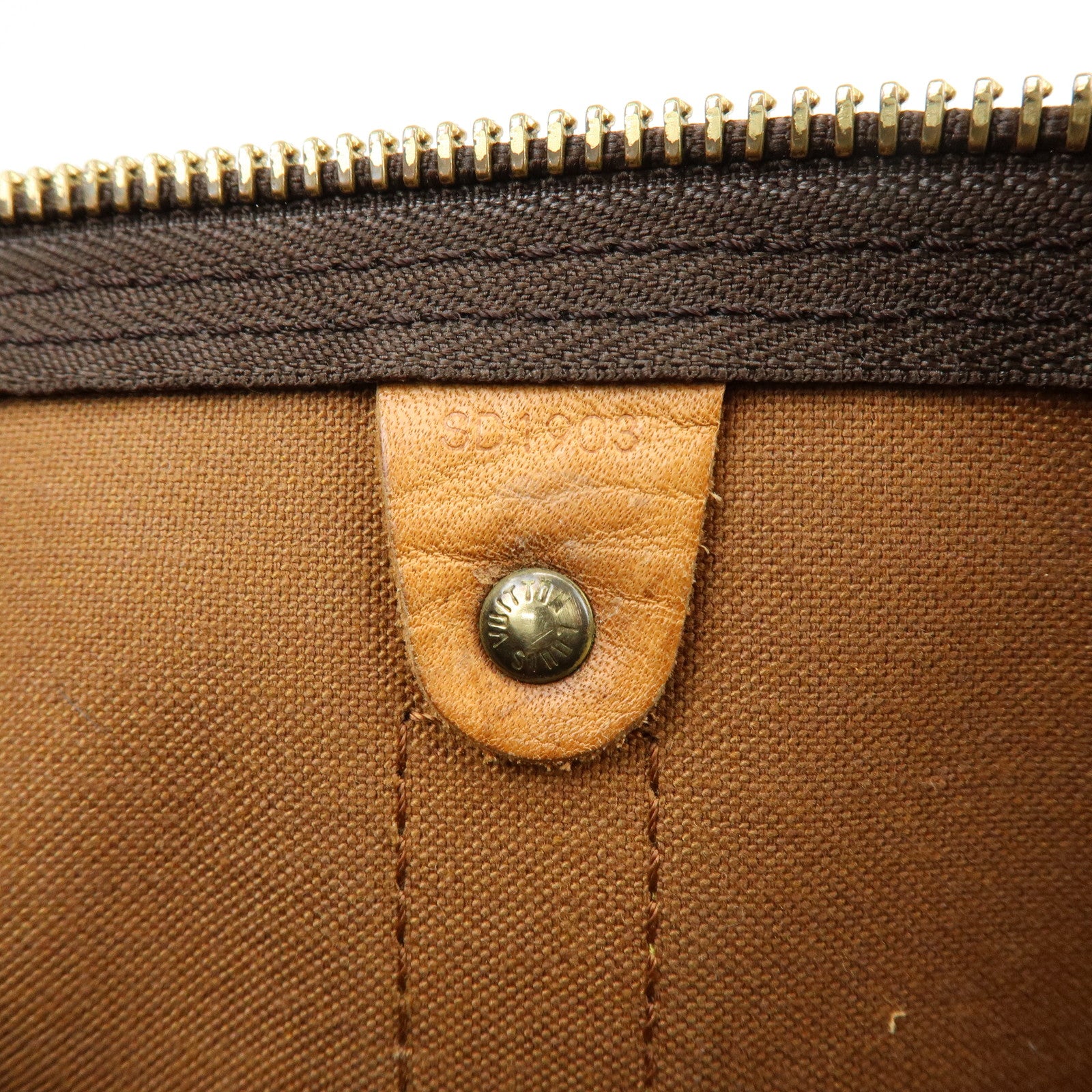 Louis Vuitton Monogram Keep All Bandouliere 55 Boston Bag M41414