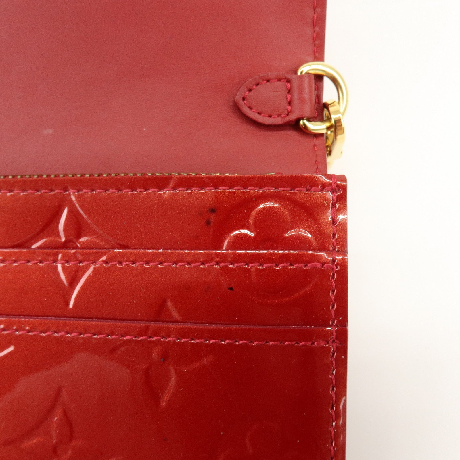 Louis Vuitton Monogram Vernis Portefeuille Sarah Chain Bag M90206