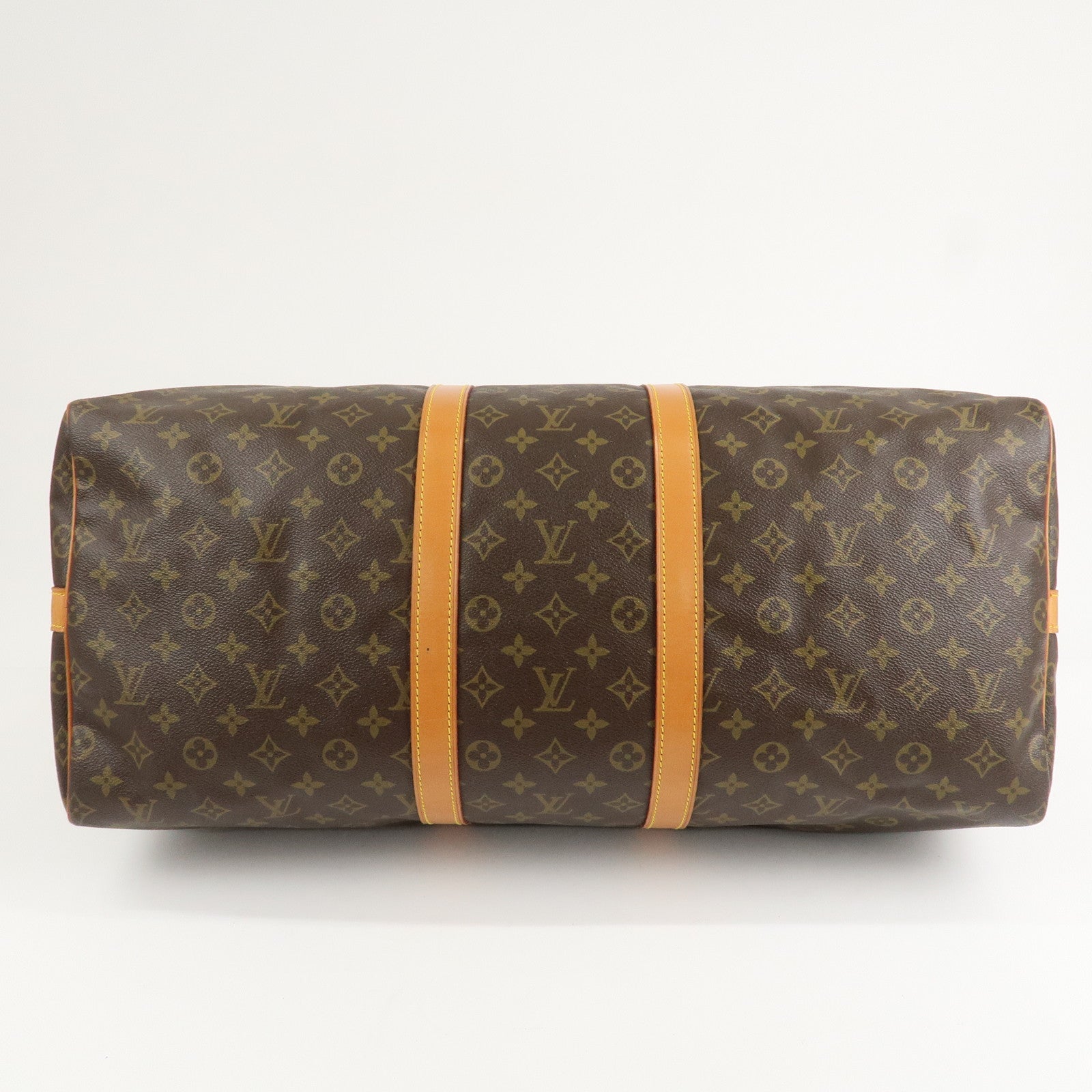 Louis Vuitton Monogram Keep All Bandouliere 55 Boston Bag M41414