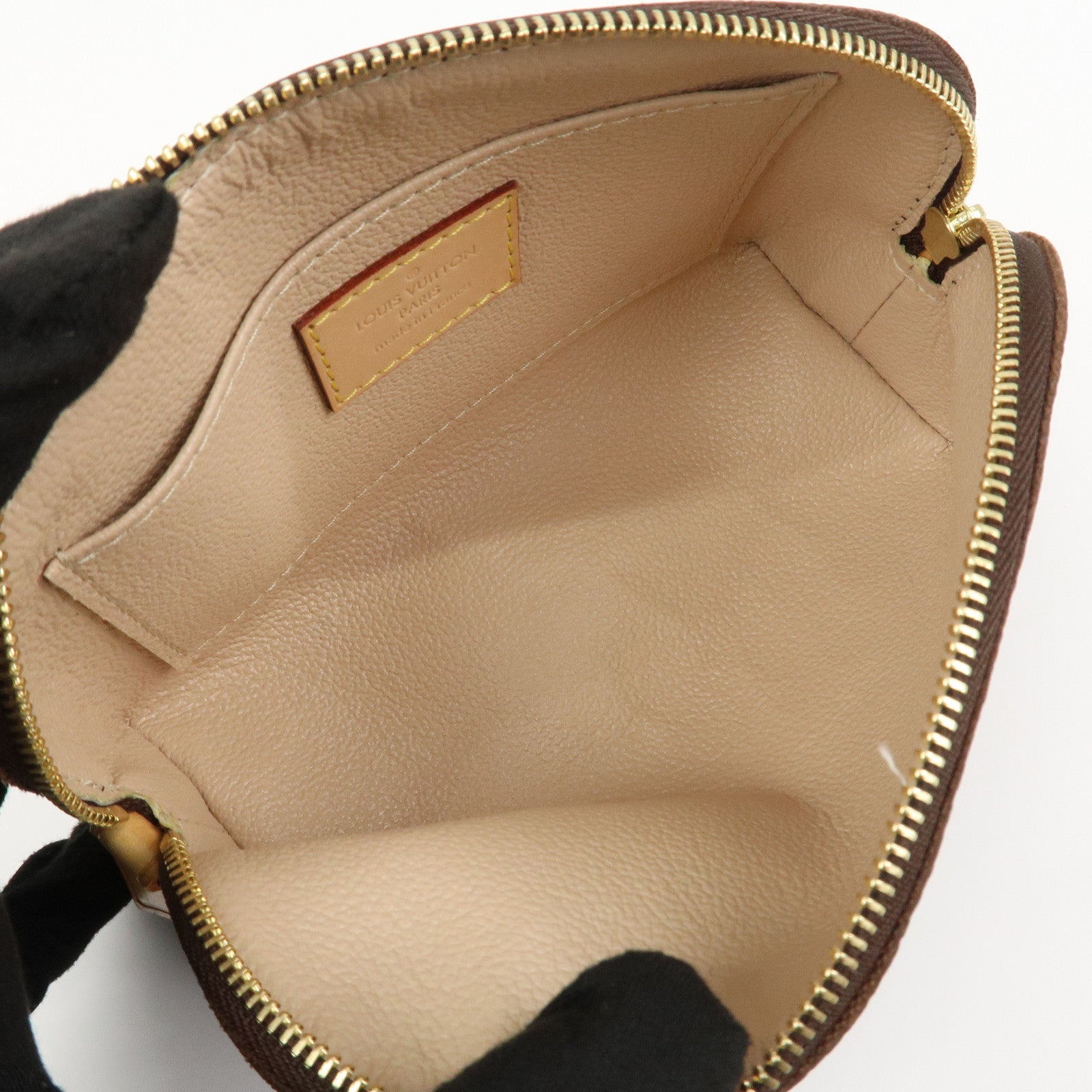 Louis Vuitton Monogram Canvas Pochette Cosmetic Pouch Brown M47515