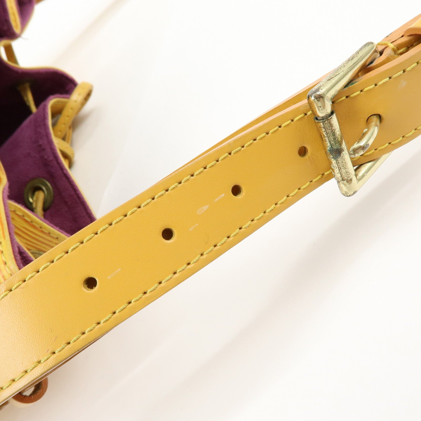 Louis Vuitton Epi Petit Noe Shoulder Bag Tassili Yellow M44109