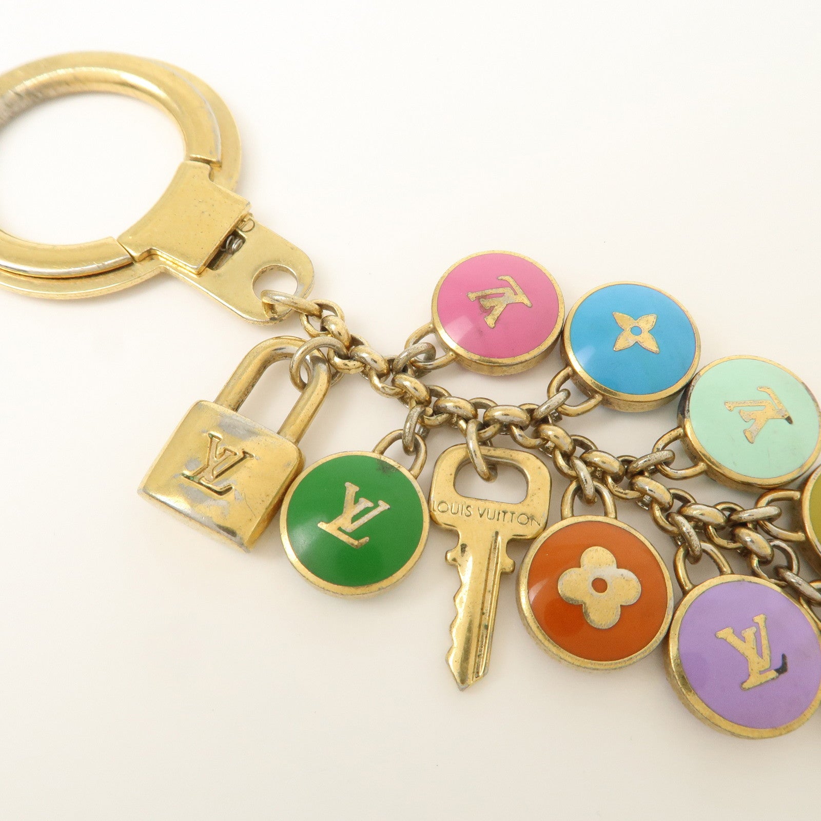 Louis Vuitton Porte Cles Pastille Bag Charm Multicolor M65381