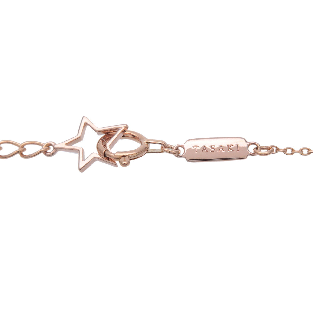 TASAKI Comet Plus Pearl 750PG Necklace Rose Gold