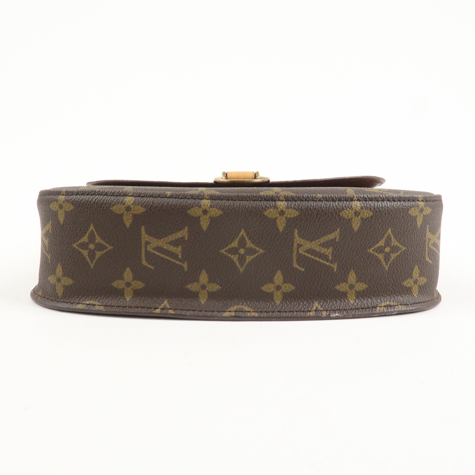 Louis Vuitton Monogram Saint Cloud GM Shoulder Bag Brown M51242 Used
