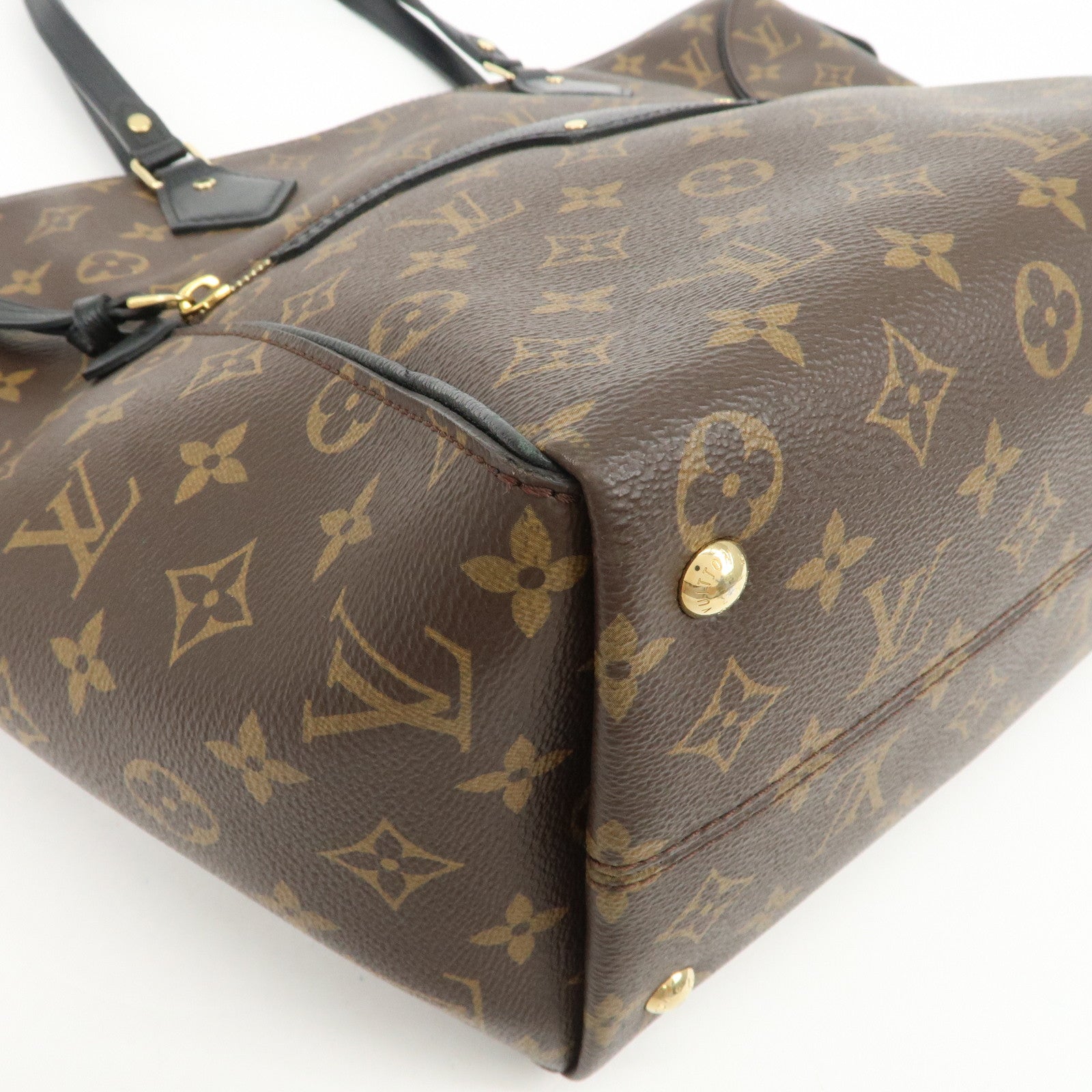 Louis Vuitton Monogram Tournelle 2WAY Bag Tote Bag Noir