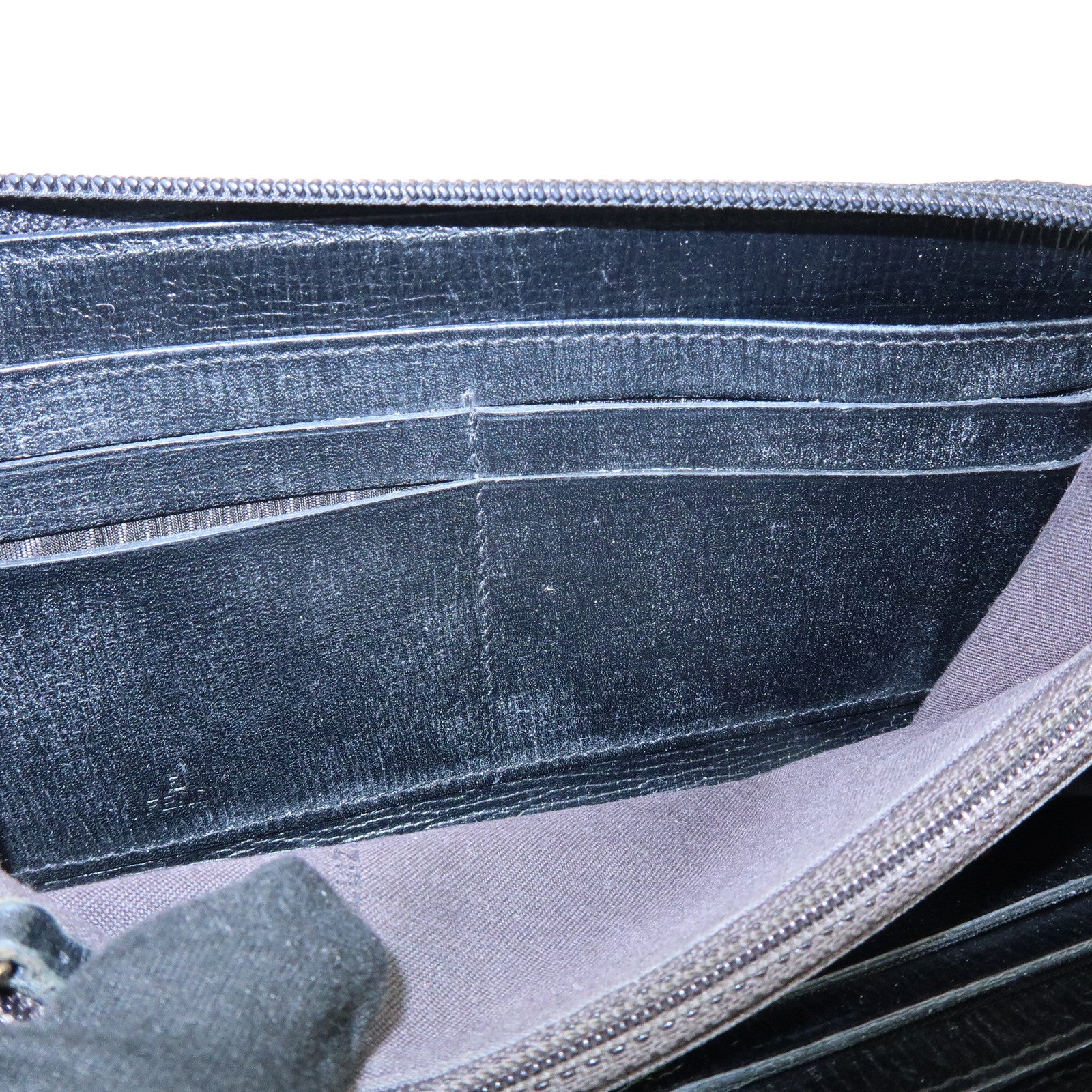 FENDI Zucchino PVC Coated Canvas Long Wallet Multicolor 8M0024